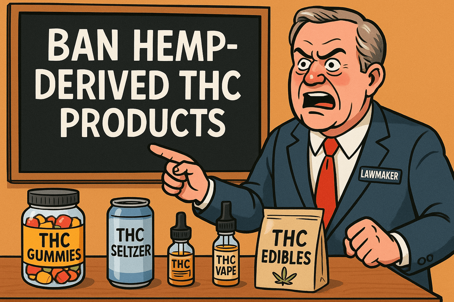 Wisconsin’s THC Freakout: When Lawmakers Bring a Bazooka to a Fly Problem