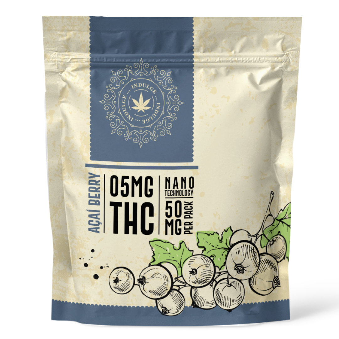 Nano THC Gummies - Acai Berry