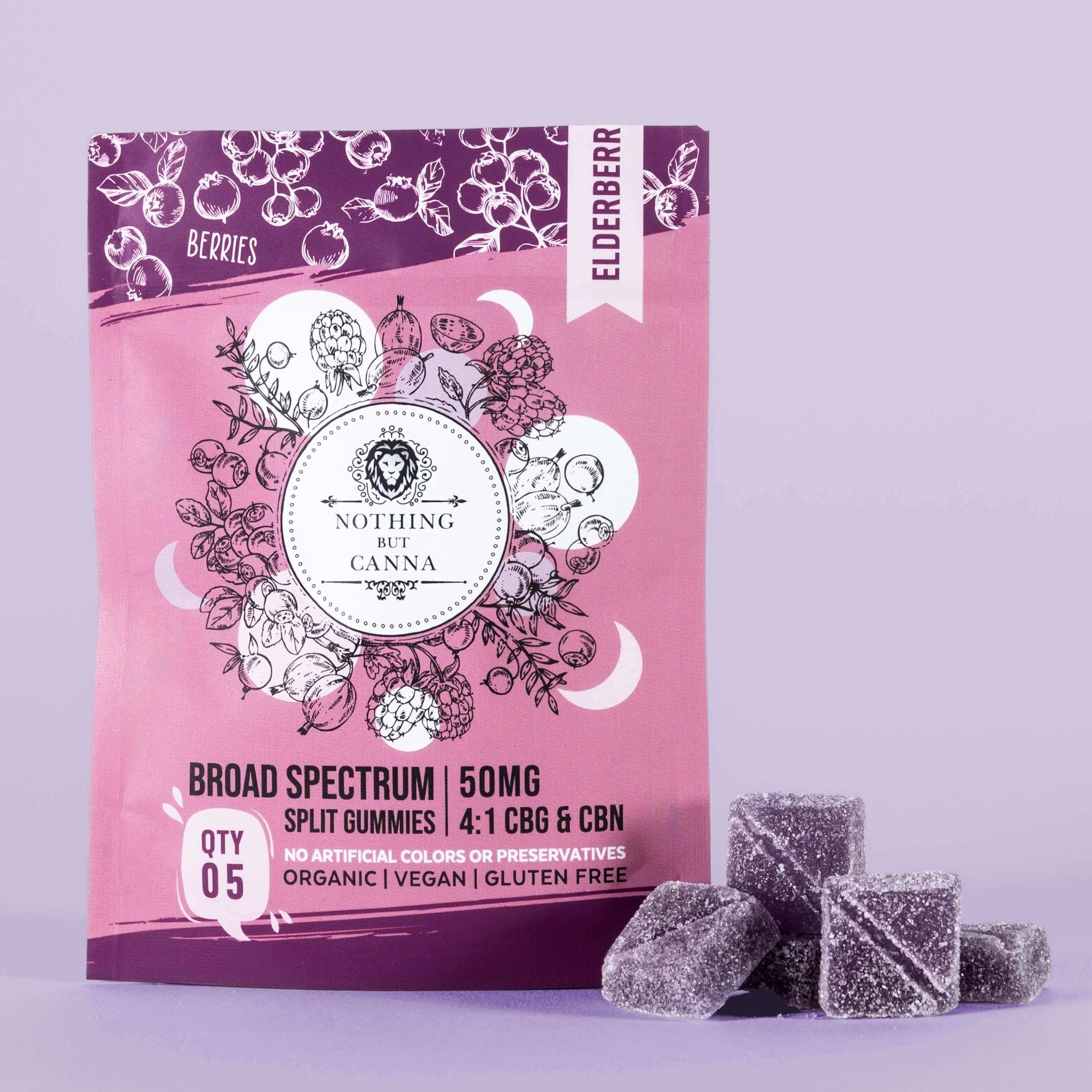 4:1 CBG & CBN | Broad Spectrum Split Gummies | New Sleep Formula