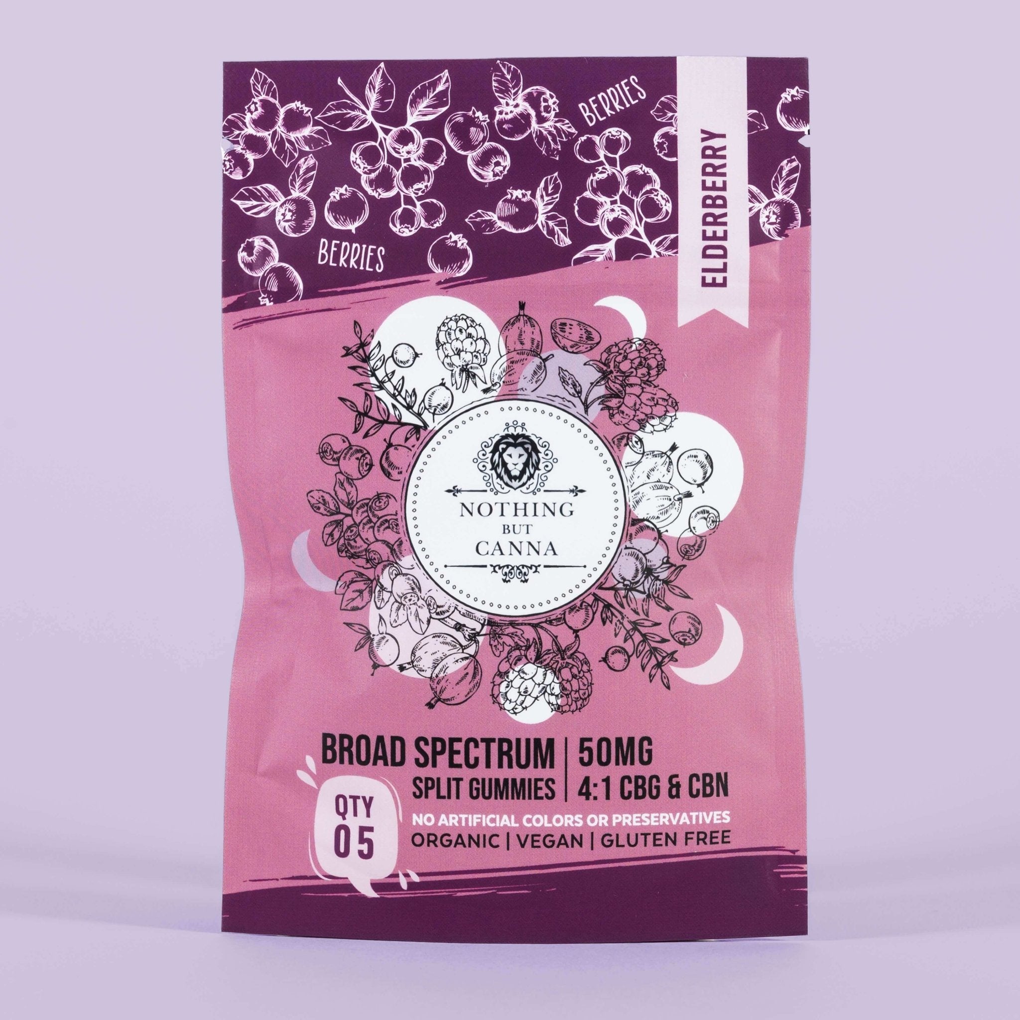 4:1 CBG & CBN | Broad Spectrum Split Gummies | New Sleep Formula