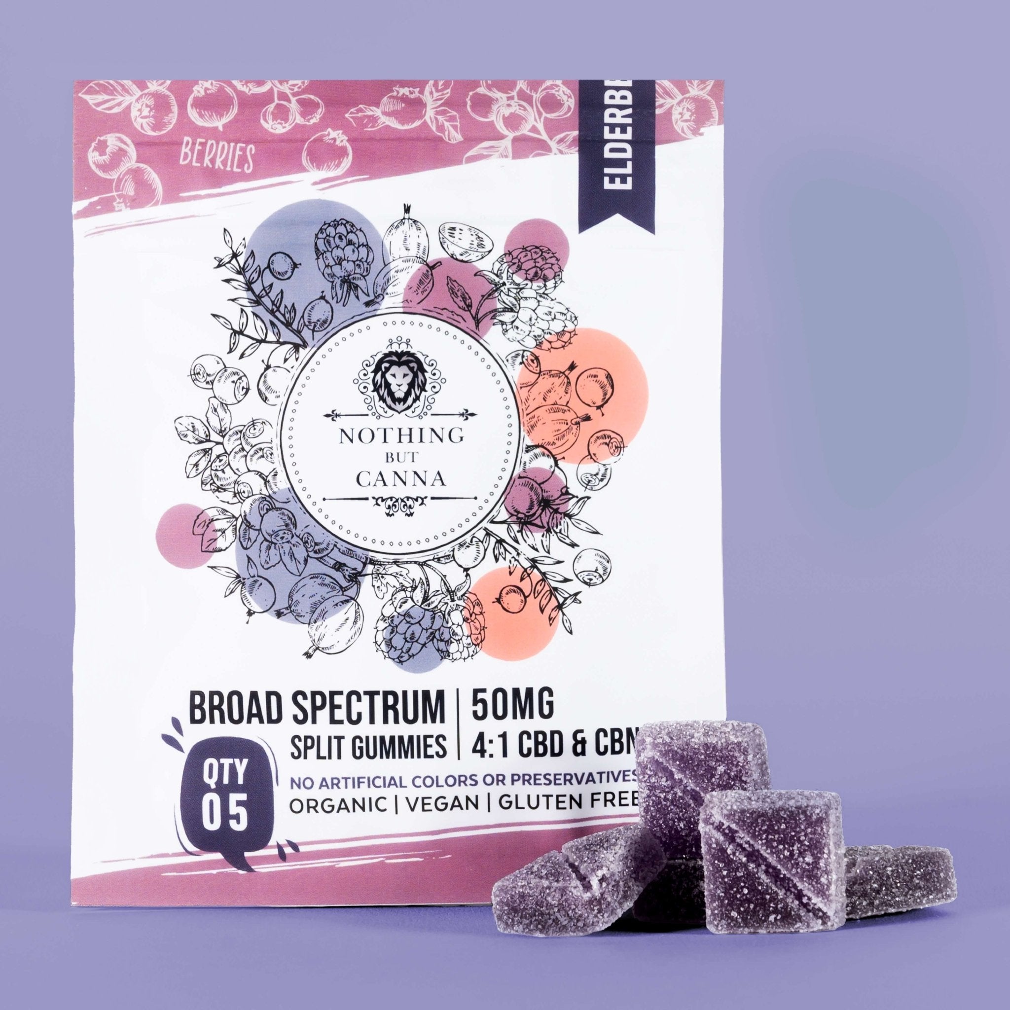 4:1 CBN & CBD | Broad Spectrum Split Gummies | New Sleep Formula