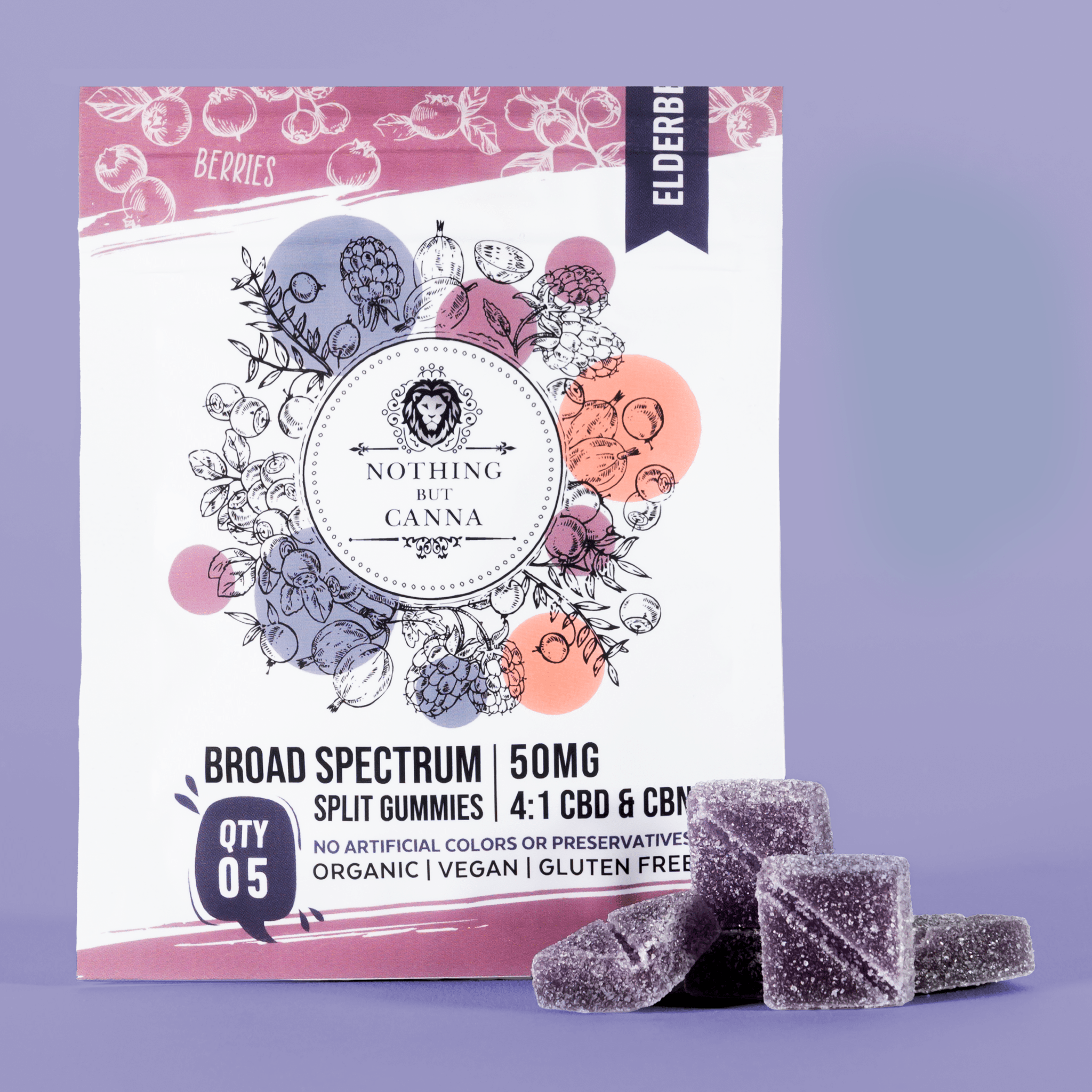 4:1 CBN & CBD | Broad Spectrum Split Gummies | New Sleep Formula