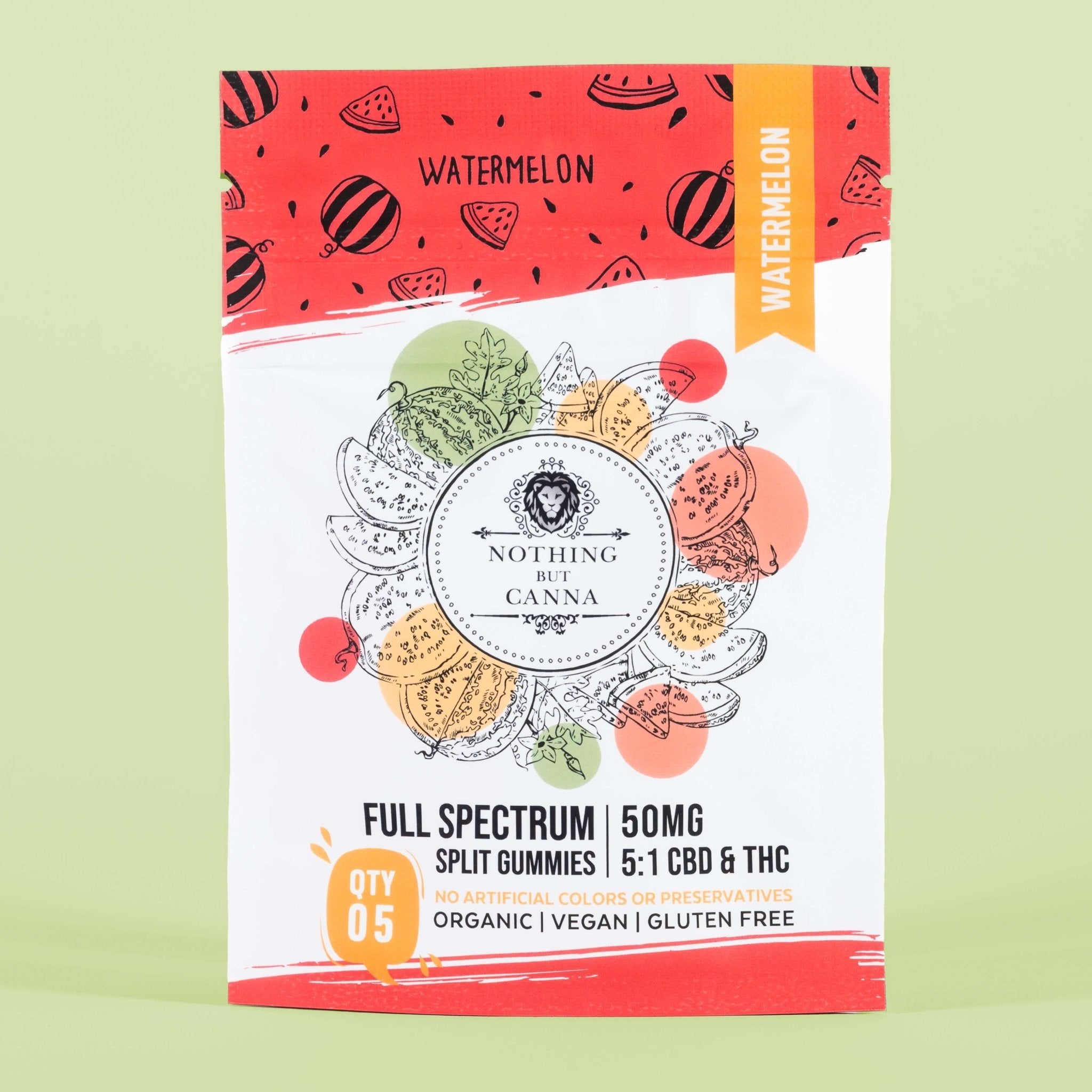 5:1 CBD & THC | Full Spectrum Split Gummies | New Formula