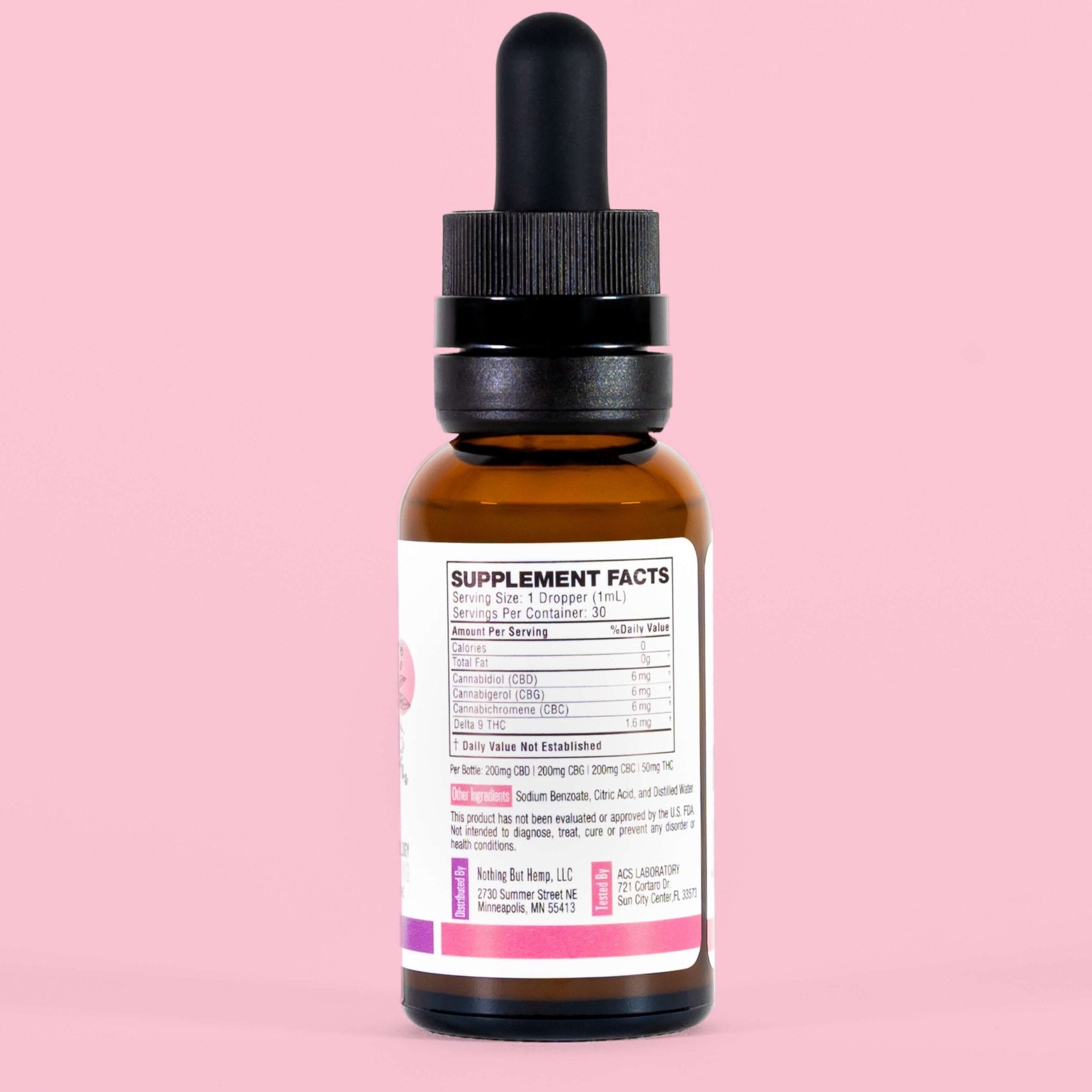 650mg Full Spectrum CBD Tincture | Beverage Enhancer