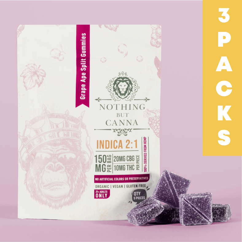 THC + CBG Gummies Pride Pack – 500mg THC + 1000mg CBG | 10 Gummy Bags