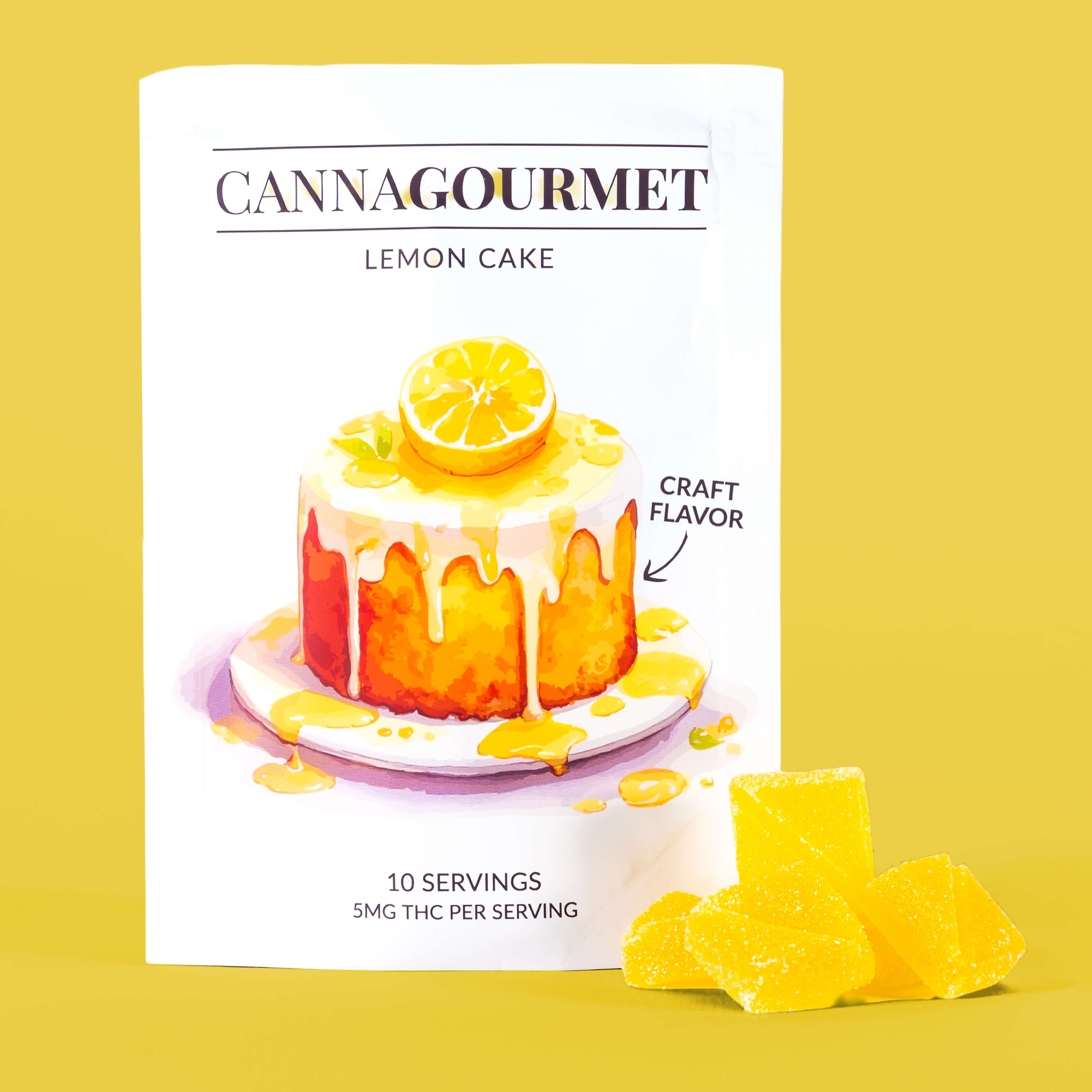 50mg THC Gummies Banana Fosters