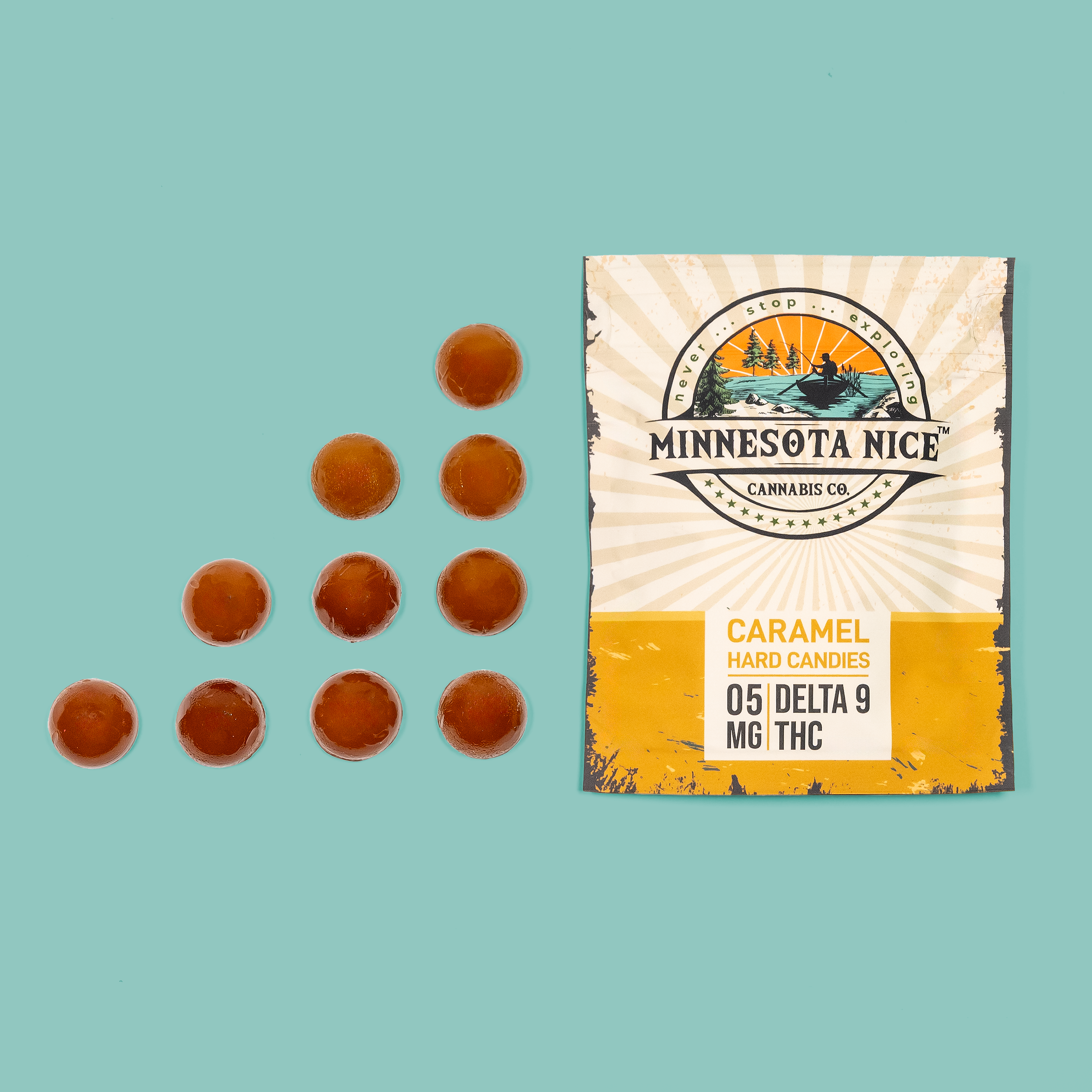 THC Hard Caramels