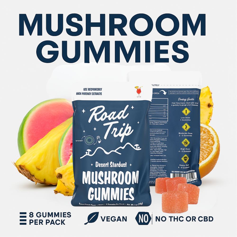 Desert Stardust Magic Mushroom Gummies - Sunset Punch