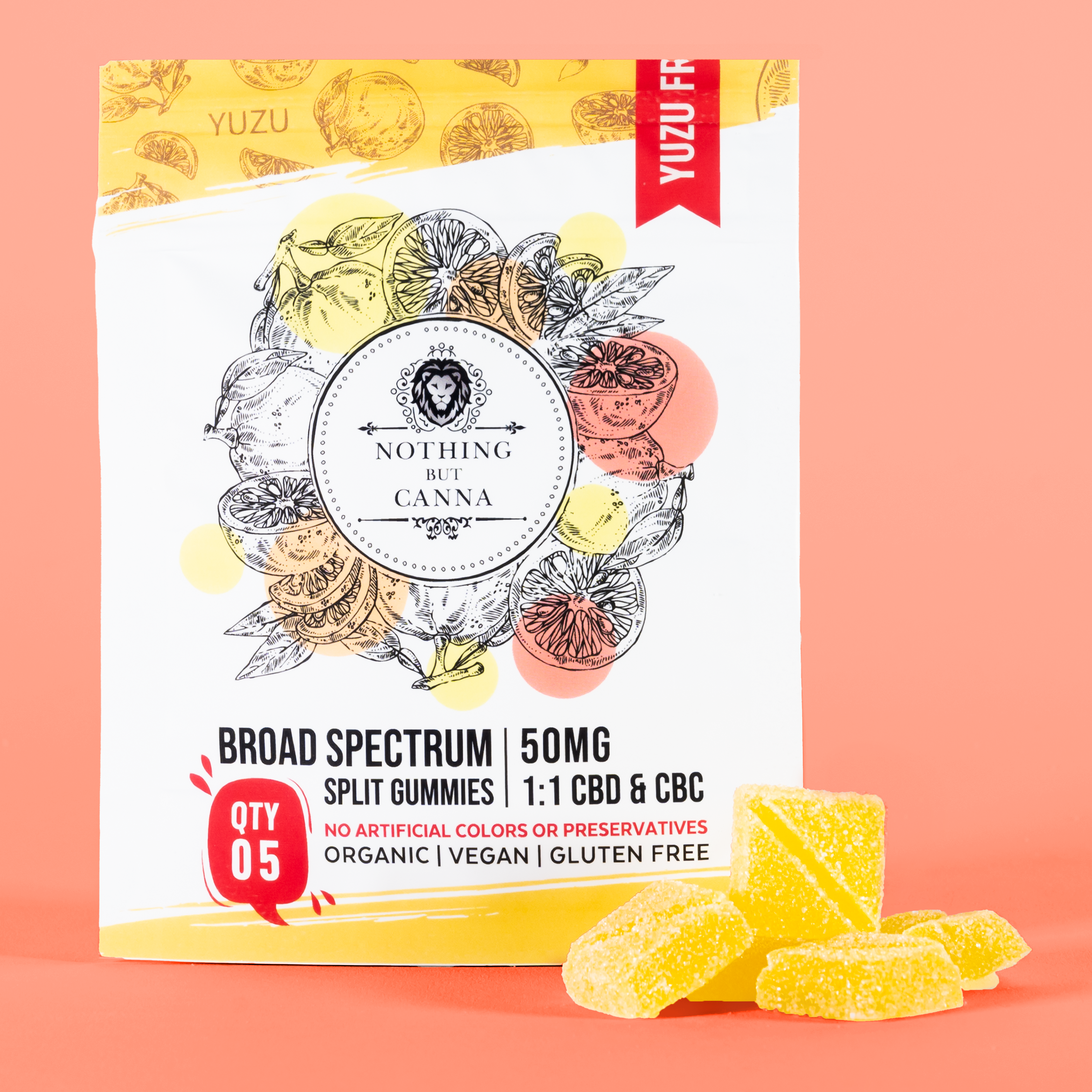 1:1 CBD & CBC | Broad Spectrum Split Gummies | New Formula