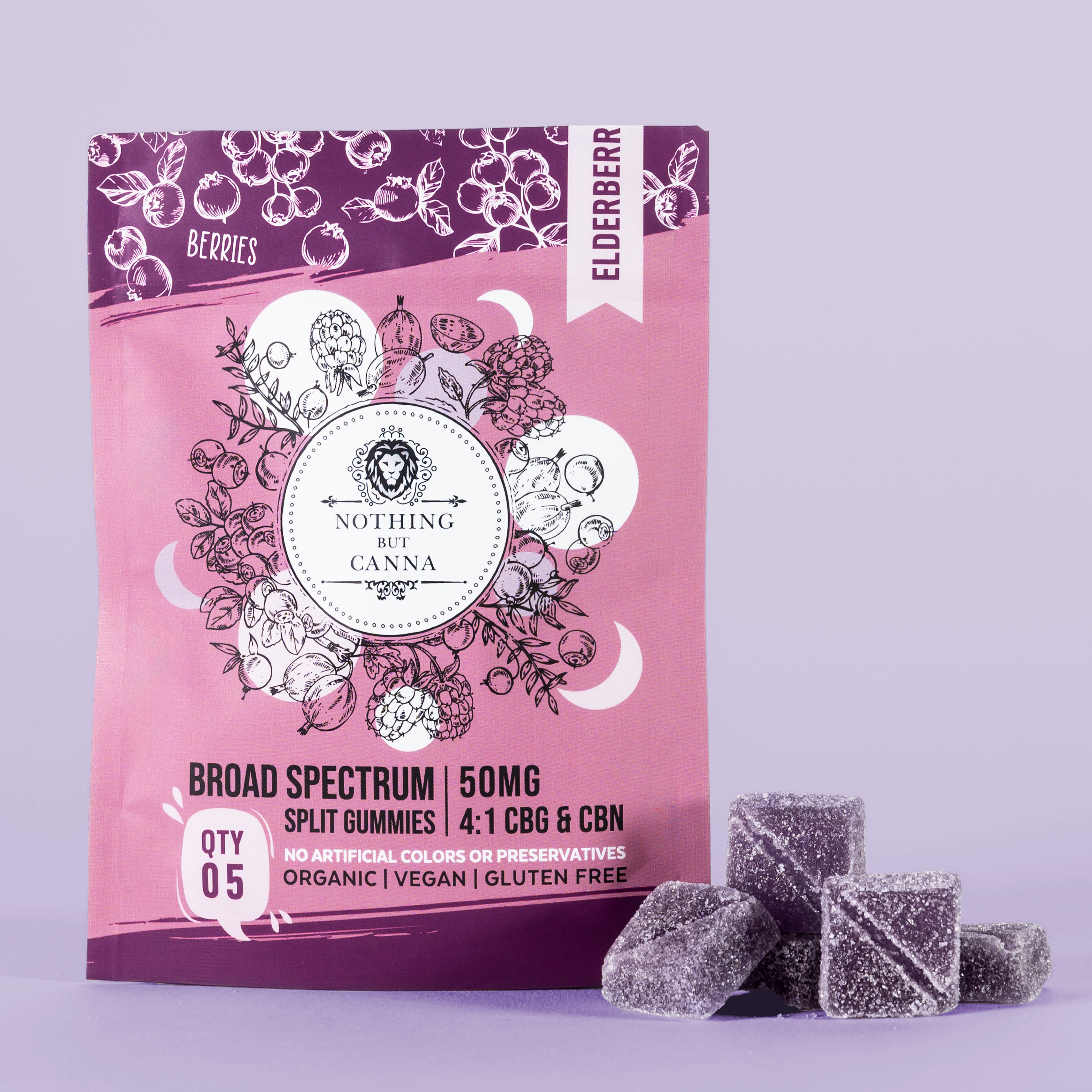 4:1 CBG & CBN | Broad Spectrum Split Gummies | New Sleep Formula