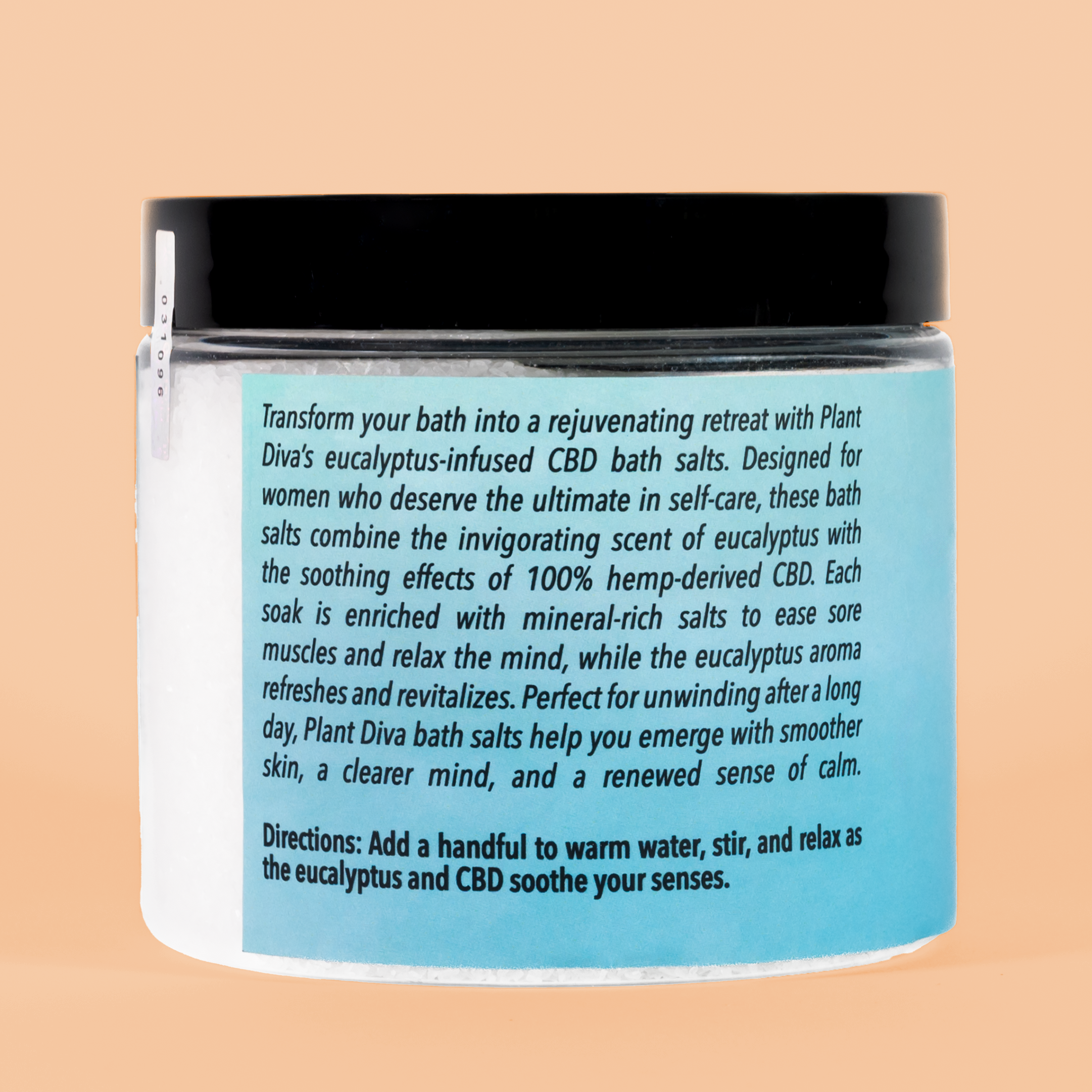 Plant Diva Eucalyptus 130mg Bath Bath Salt