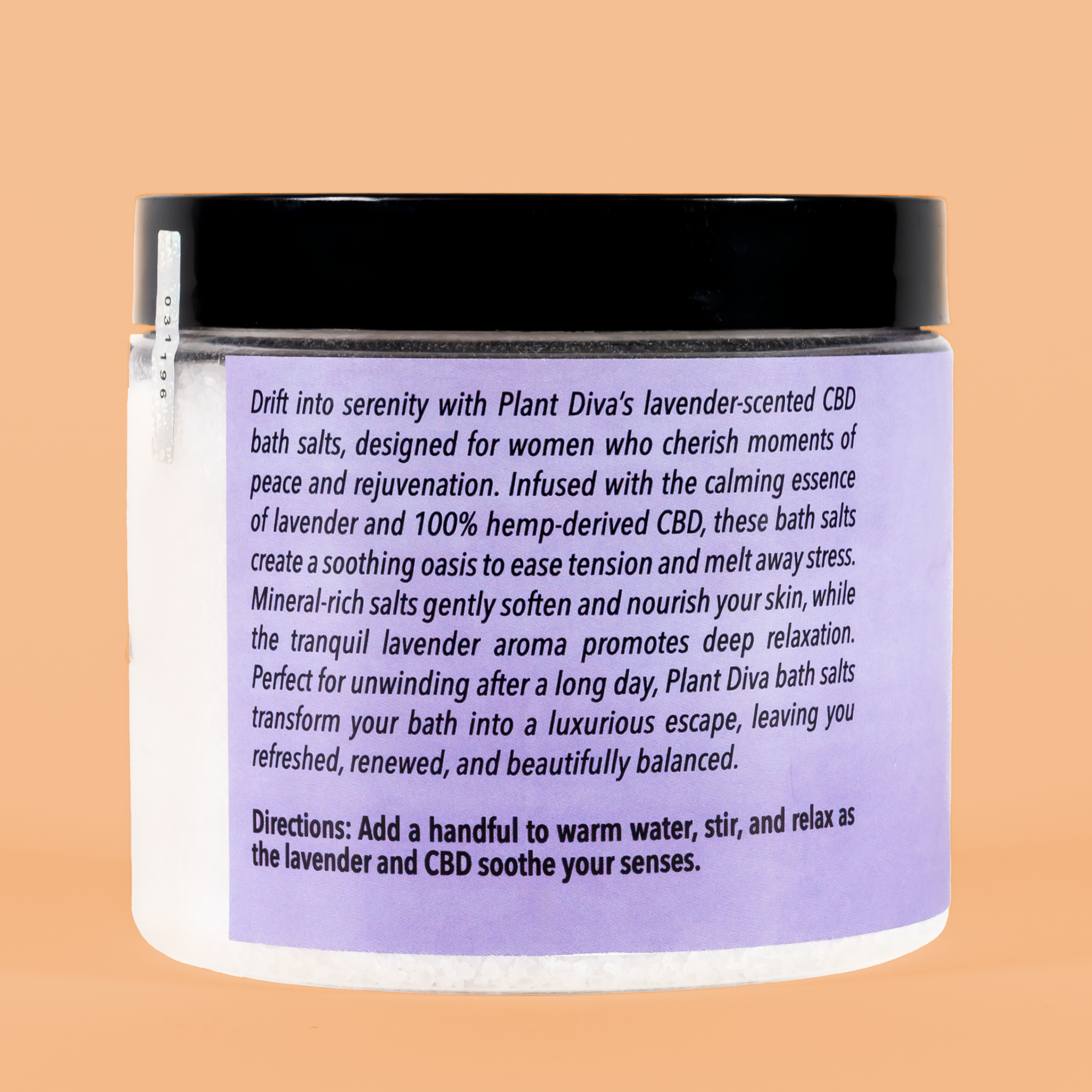 Plant Diva Lavender 130mg Bath Bath Salt