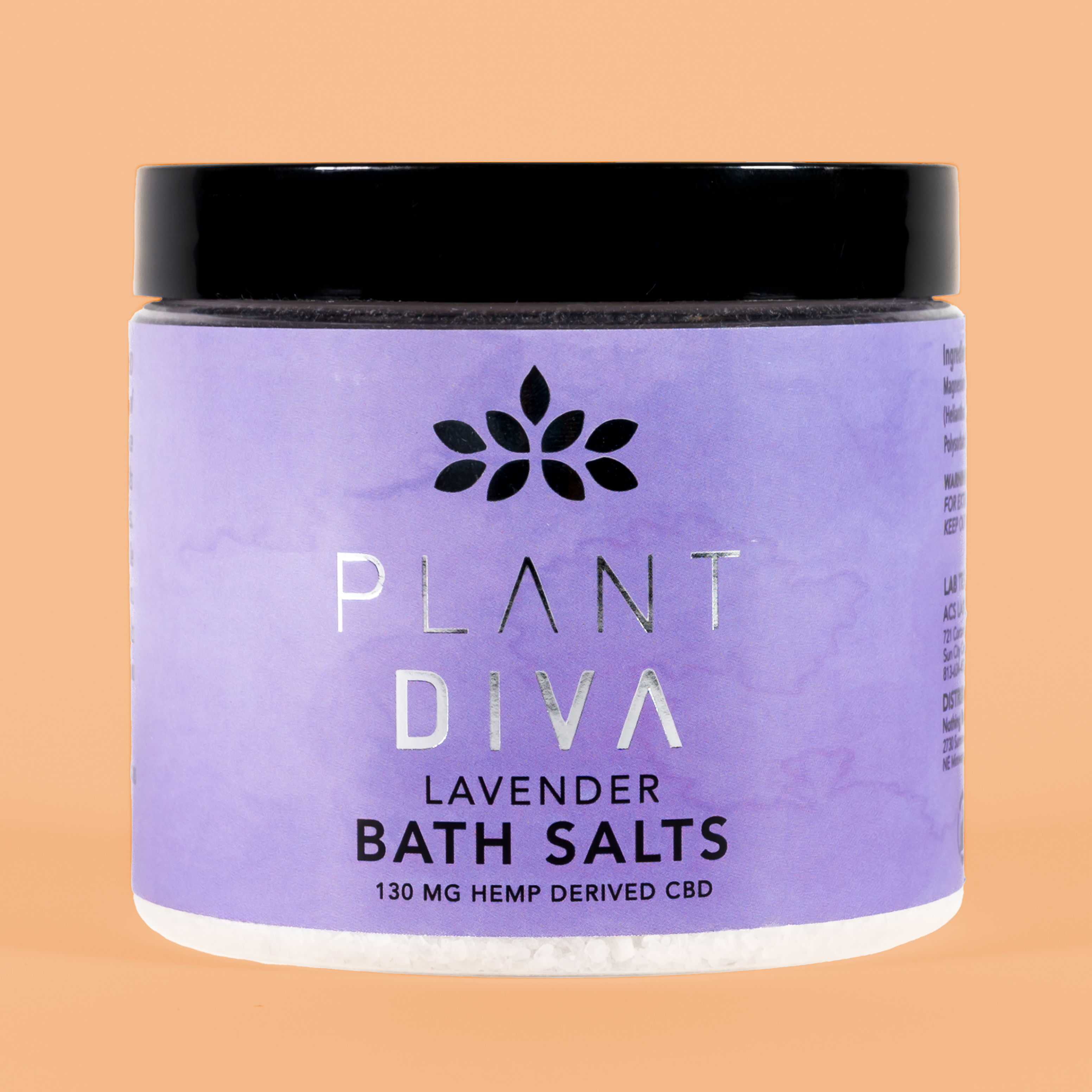 Plant Diva Lavender 130mg Bath Bath Salt