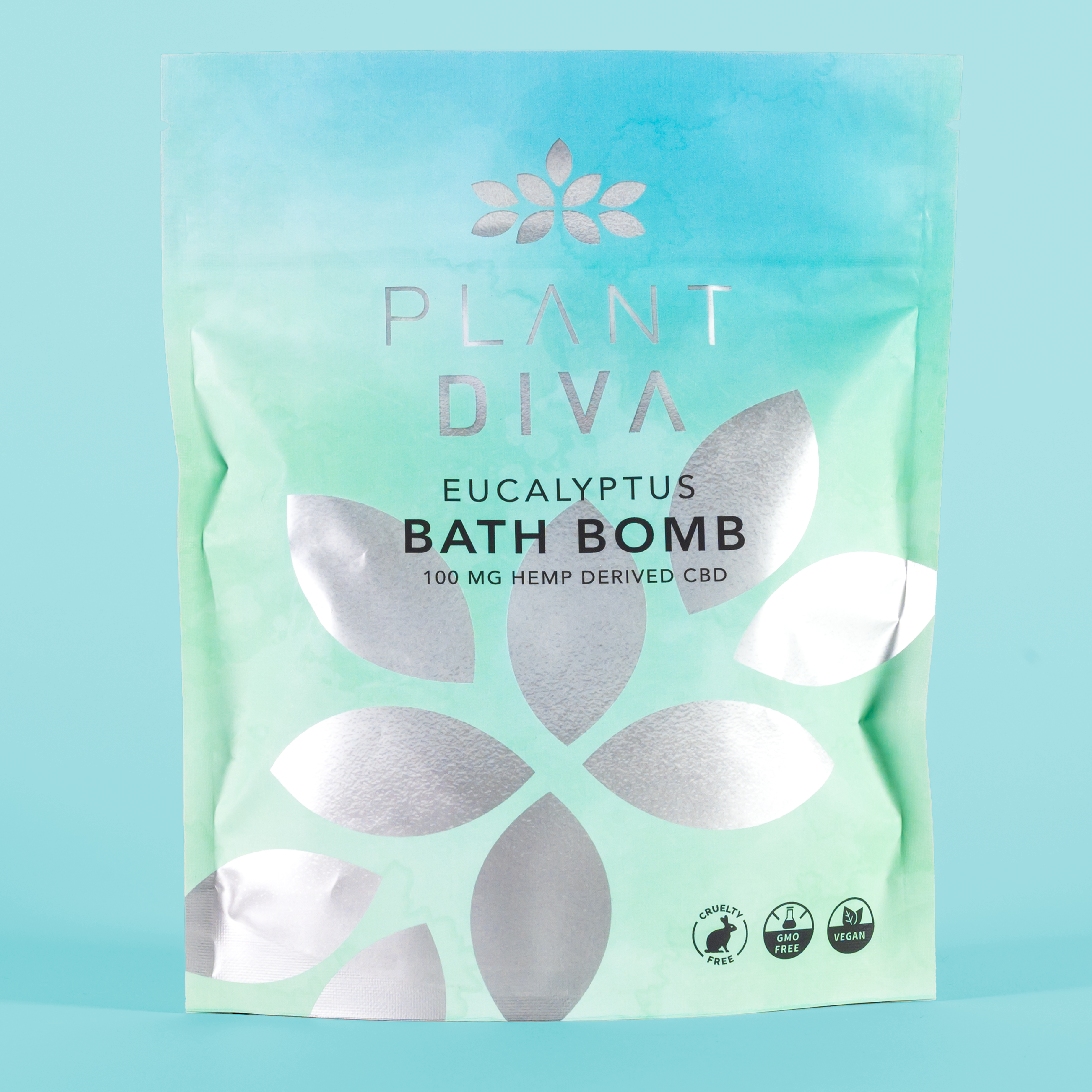 Plant Diva Eucalyptus 100mg Bath Bombs