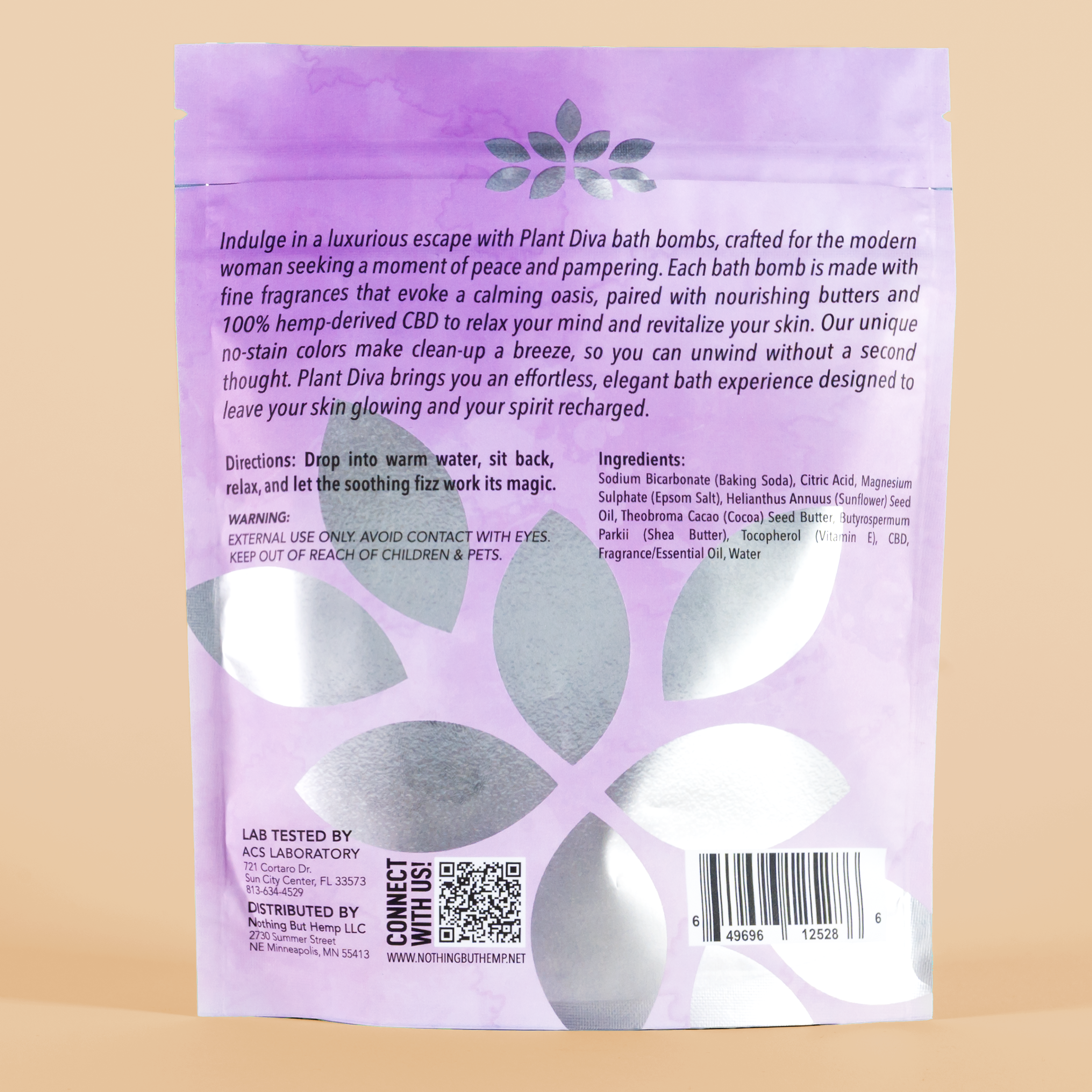 Plant Diva Lavender 100mg Bath Bombs