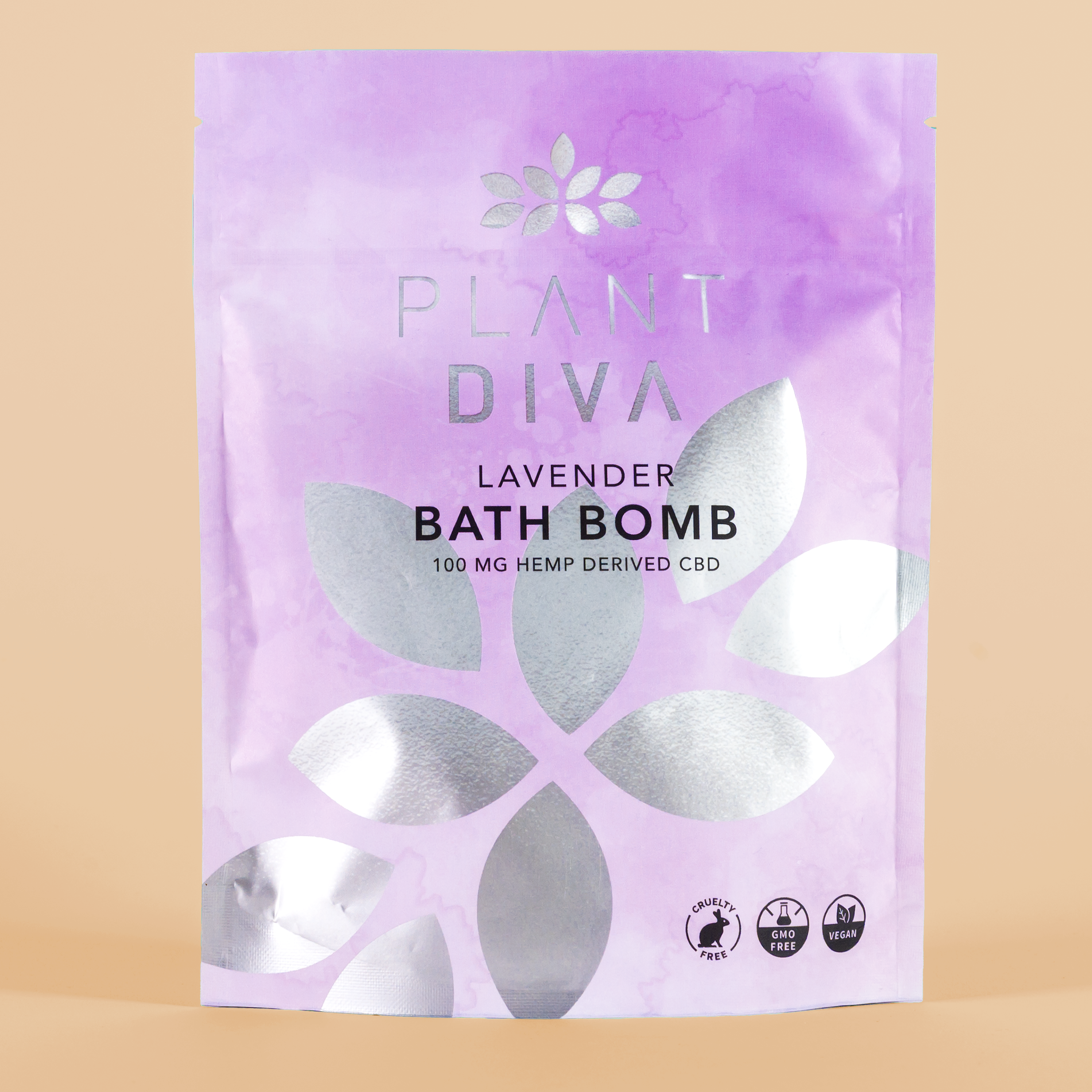 Plant Diva Lavender 100mg Bath Bombs