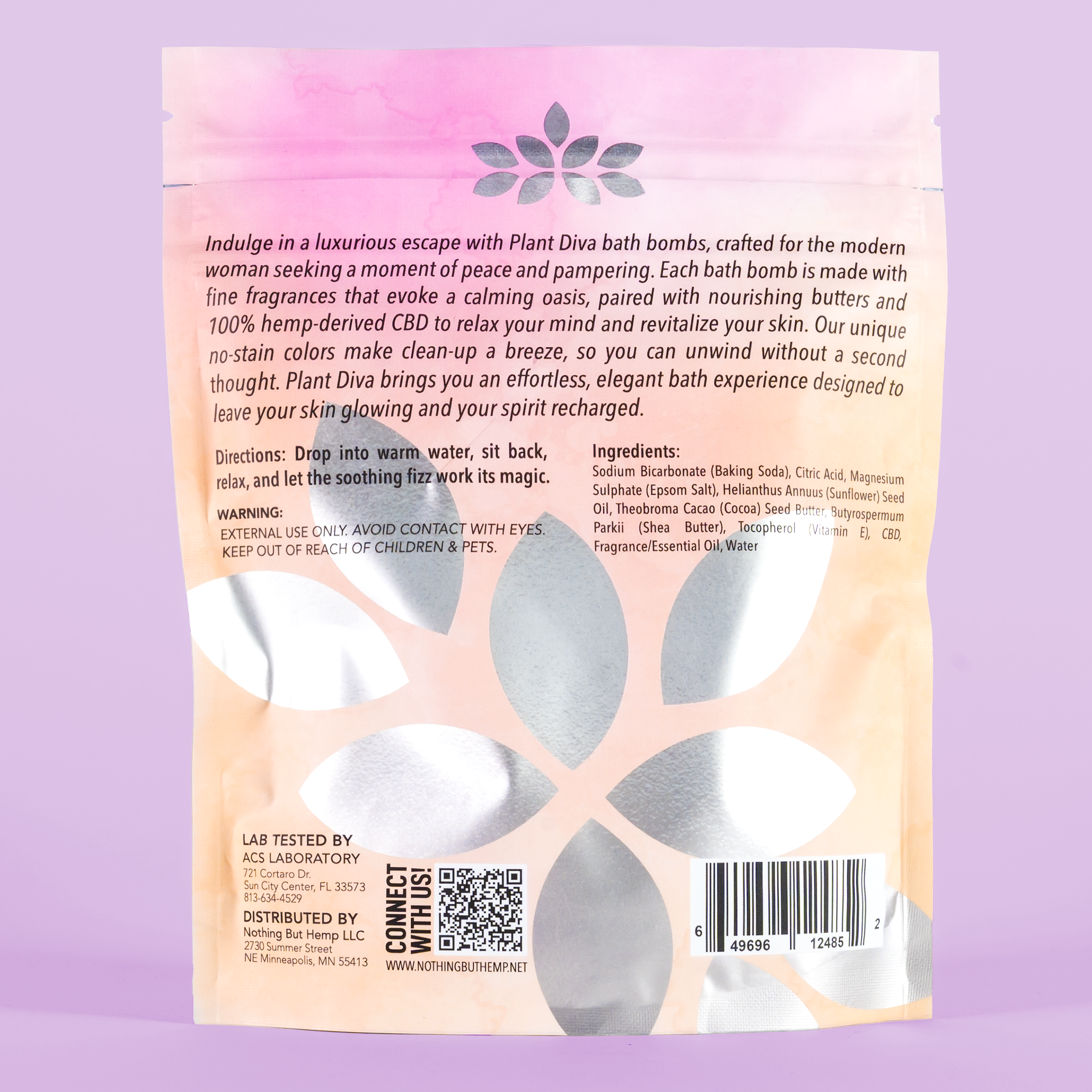 Plant Diva Tropical 100mg Bath Bombs