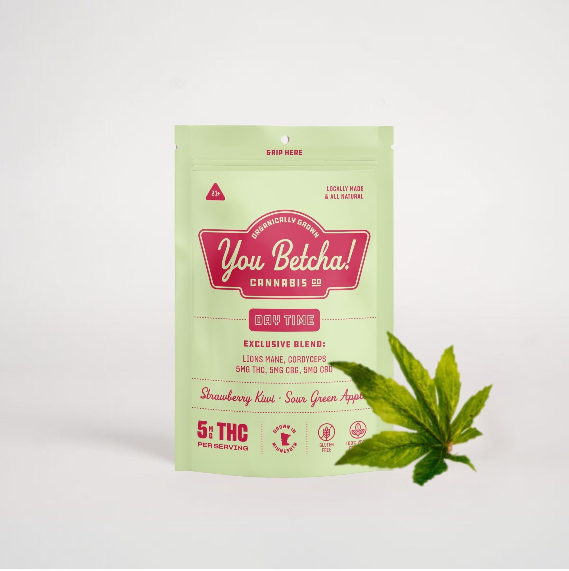 Day Time Gummies - Strawberry Kiwi & Sour Green Apple