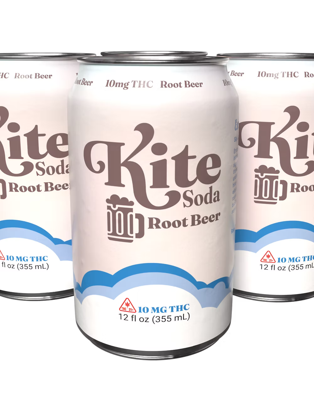 Root Beer THC Soda | 4-Pack