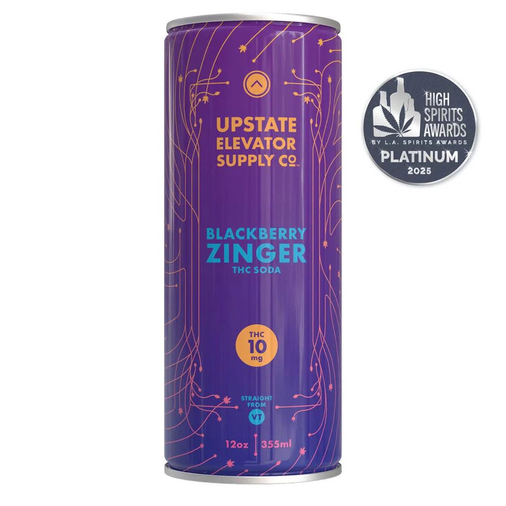 Blackberry Zinger THC Soda | 10mg THC | 4-Pack