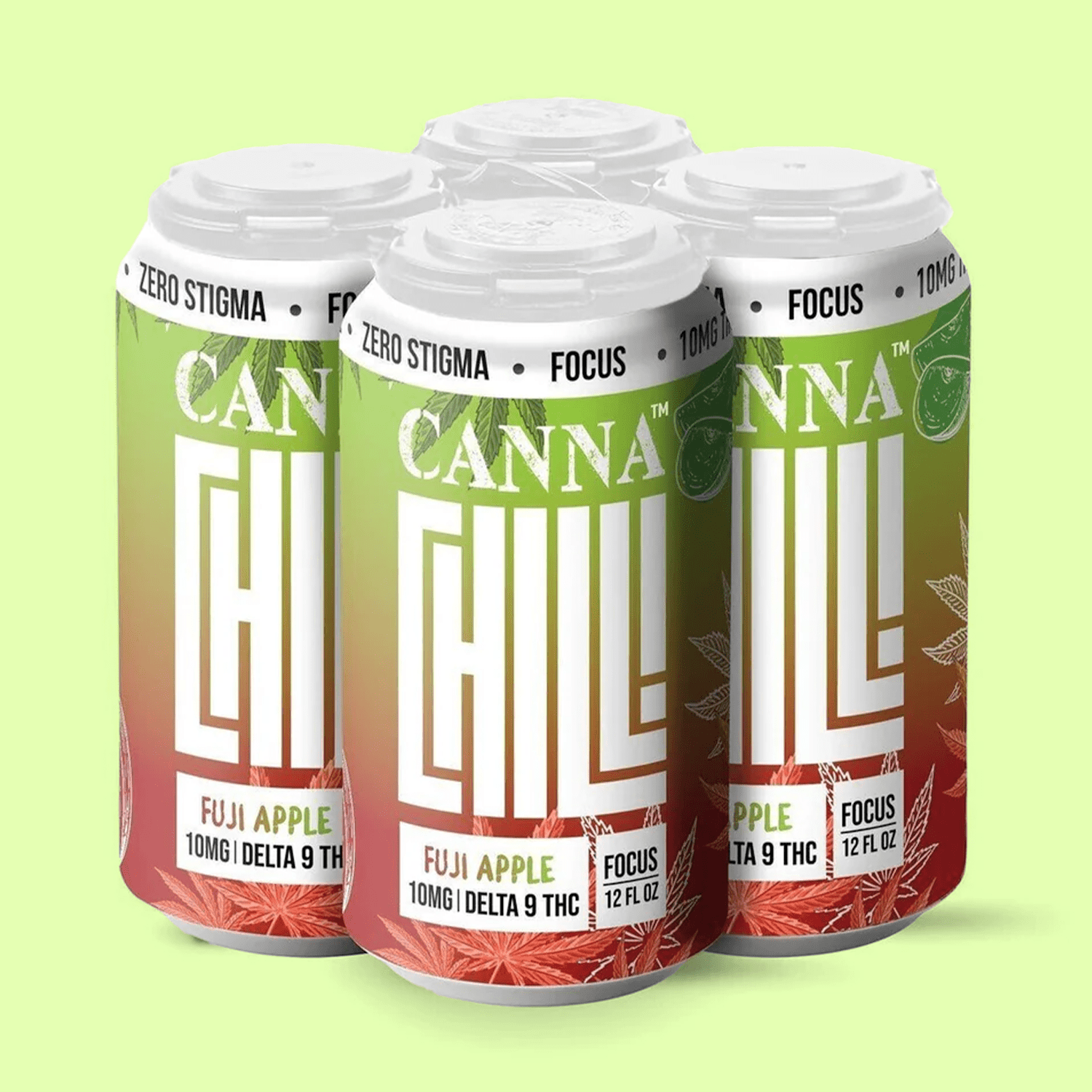 Canna Chill THC Drink - Fuji Apple - 4-Pack