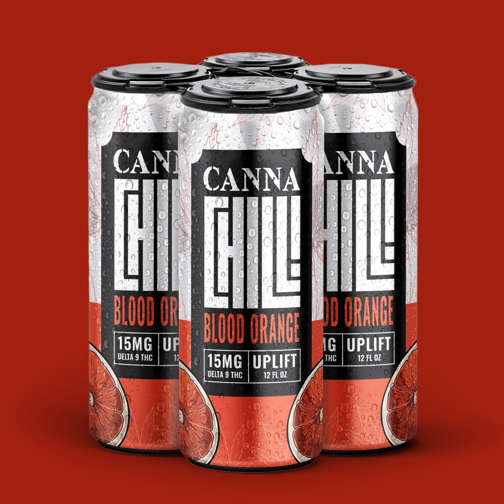 Canna Chill - Uplift Blood Orange | 15mg | 4-Pack