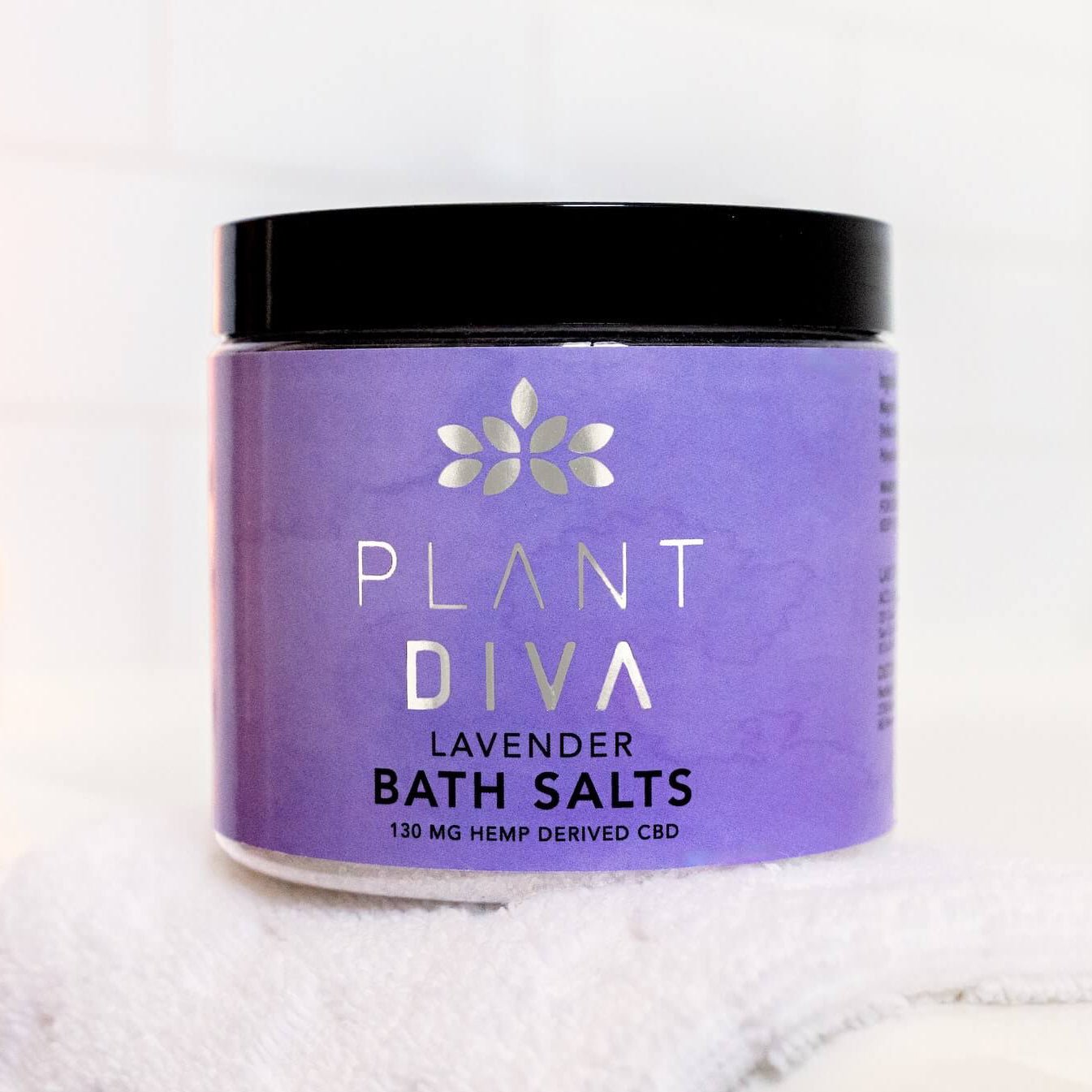 CBD Bath Salts 130mg - Lavender