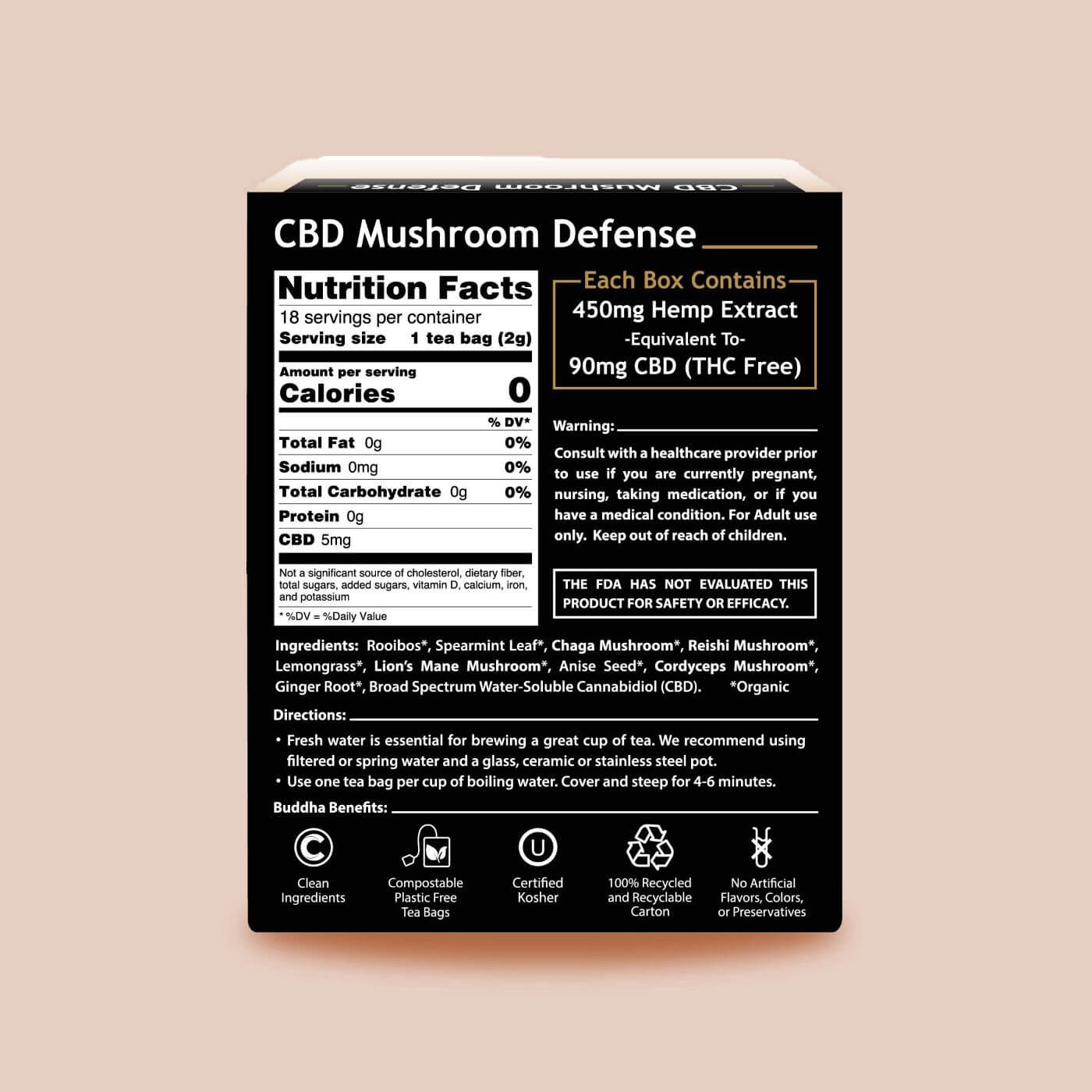 CBD Mushroom Tea