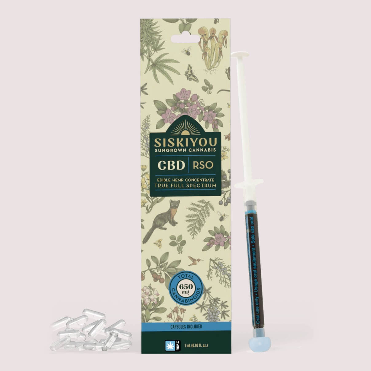 CBD RSO Oil 650mg/1ml