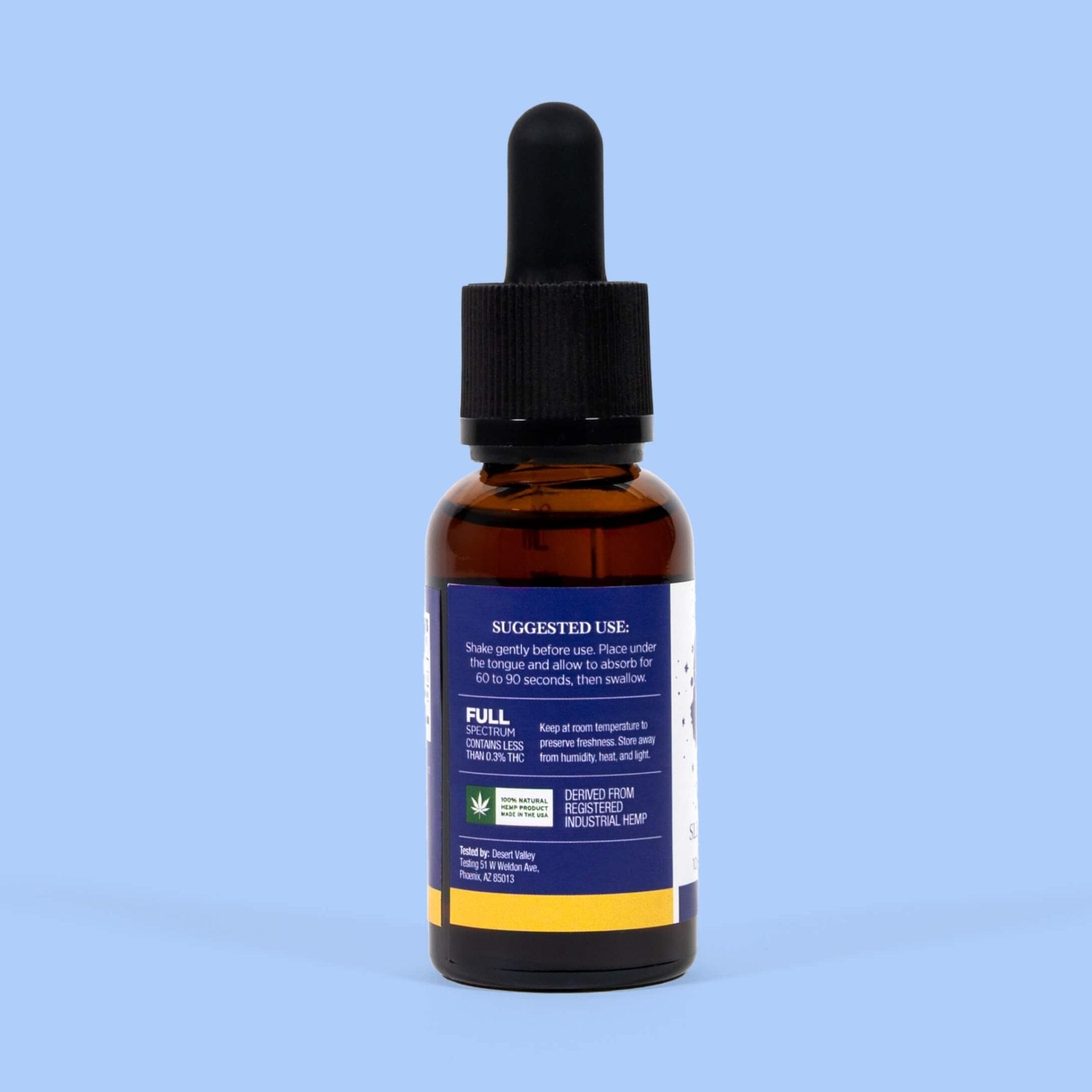 CBD Sleep Tincture with Chamomile + Melatonin