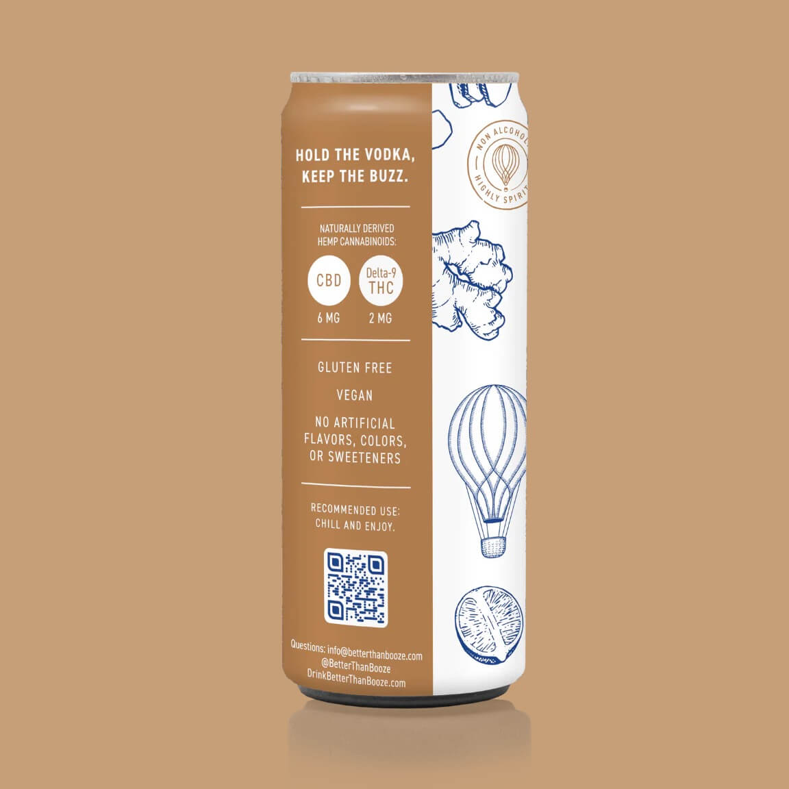 CBD + THC Ginger Mule