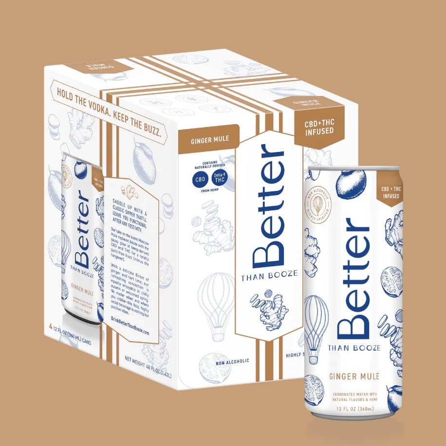 CBD + THC Ginger Mule