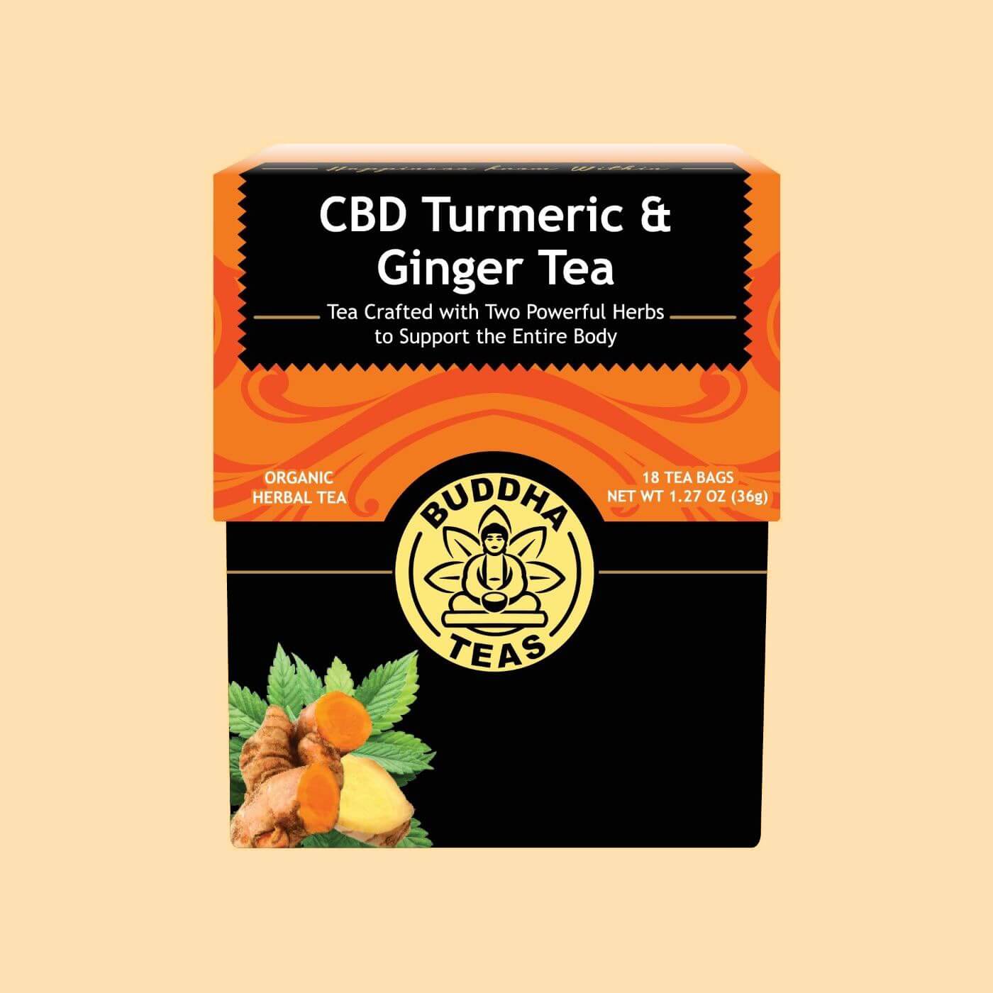 CBD Turmeric & Ginger Tea