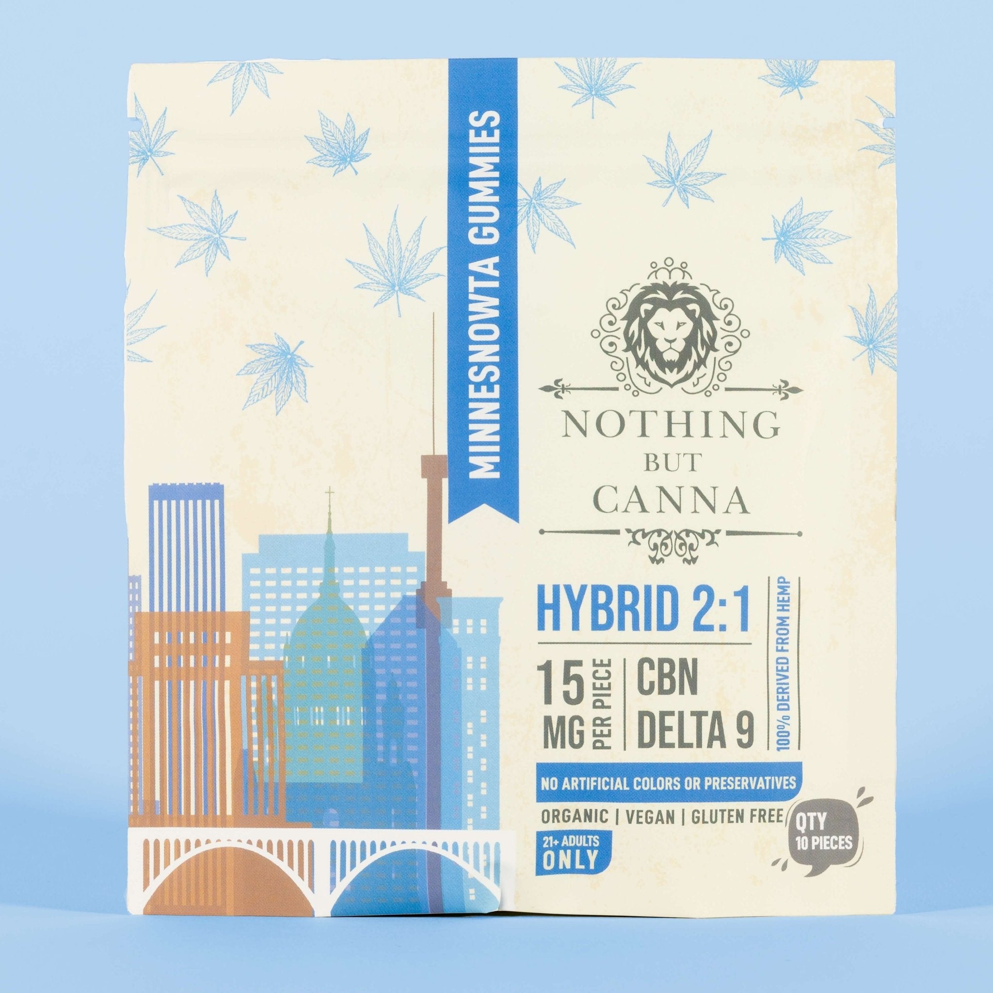 CBN+THC Gummies - Hybrid - Minnesnowta | Nothing But Hemp