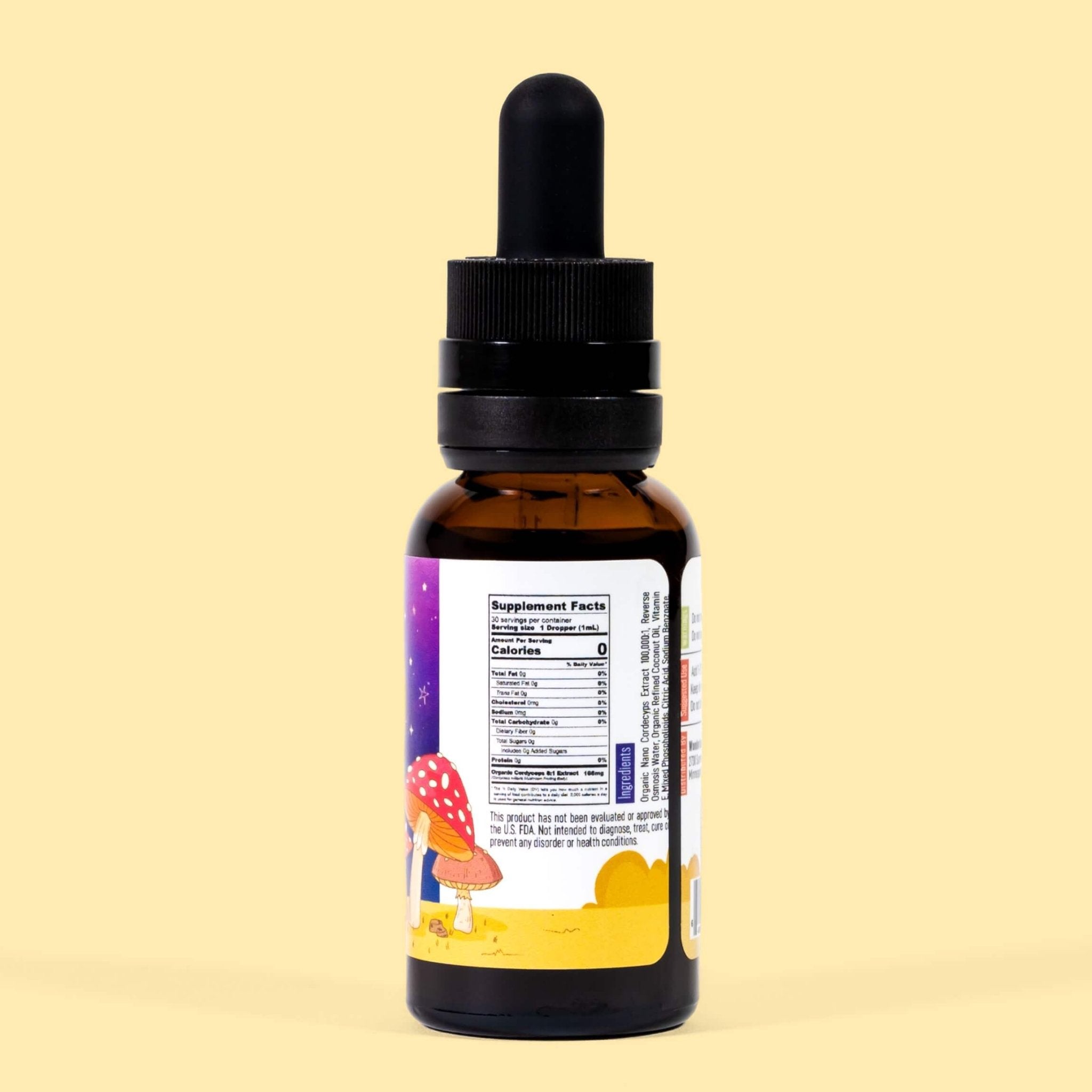 Cordyceps Mushroom Tincture - 5000MG | Drink Mixer
