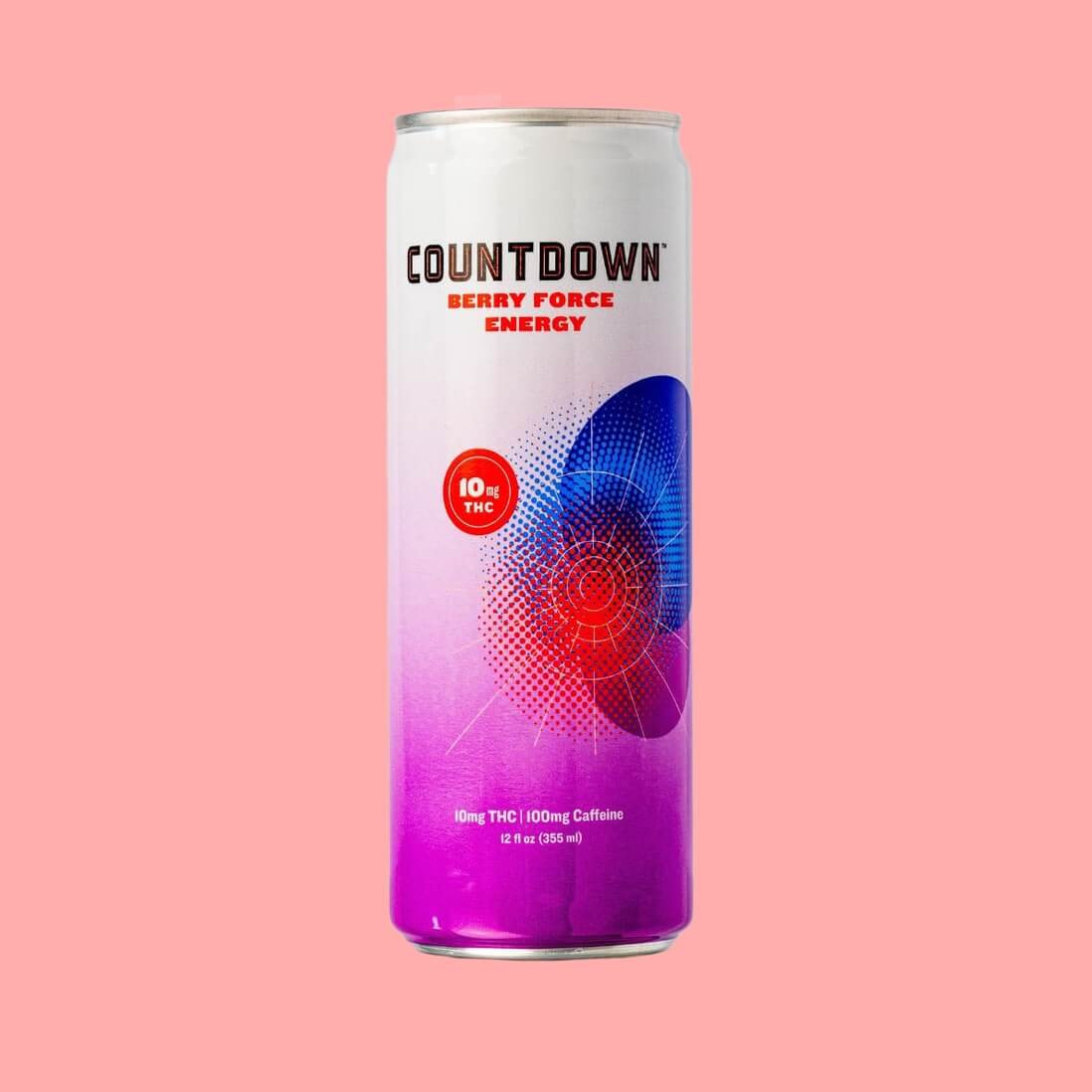 COUNTDOWN Berry Force 10MG THC Energy Drink