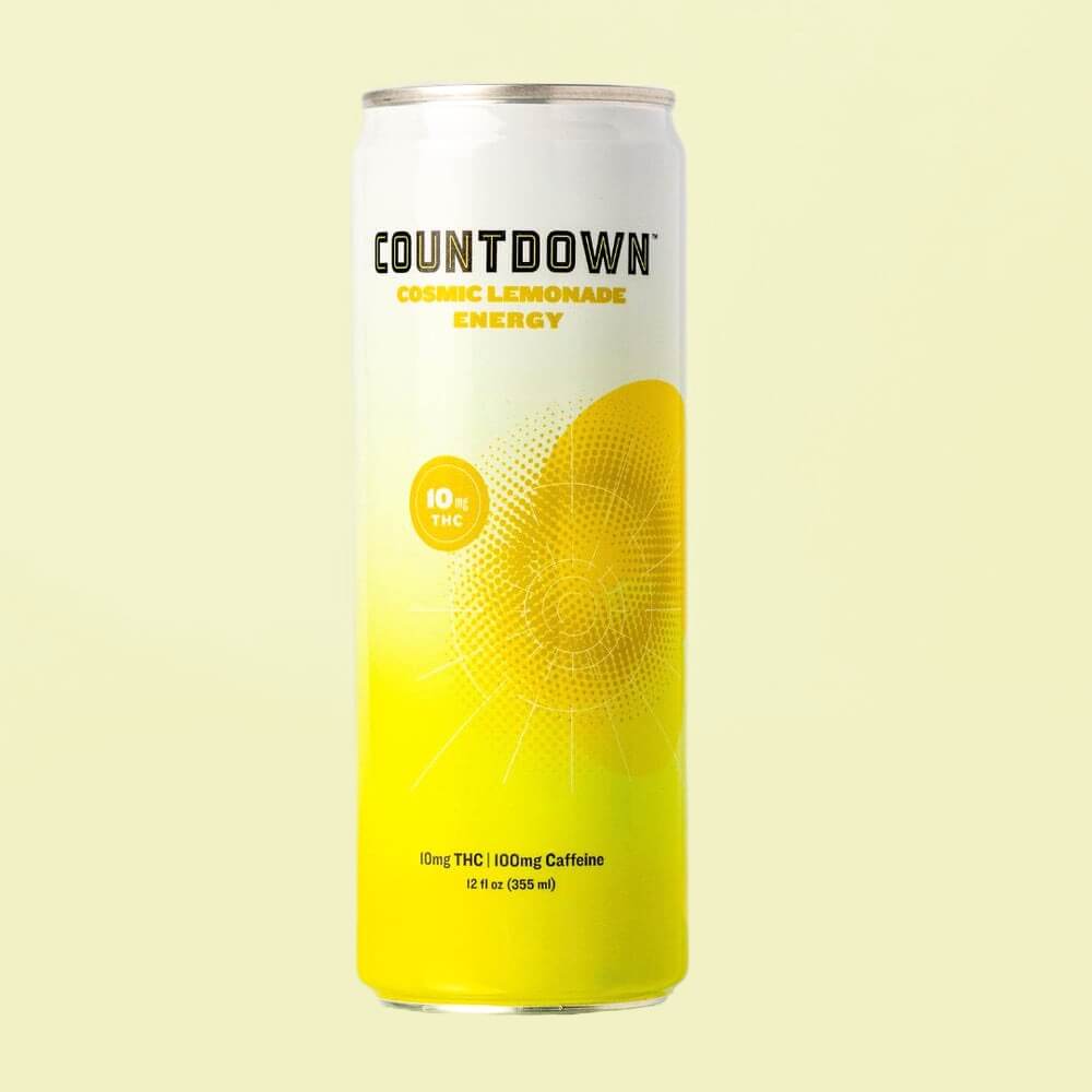 COUNTDOWN Cosmic Lemonade 10MG THC Energy Drink