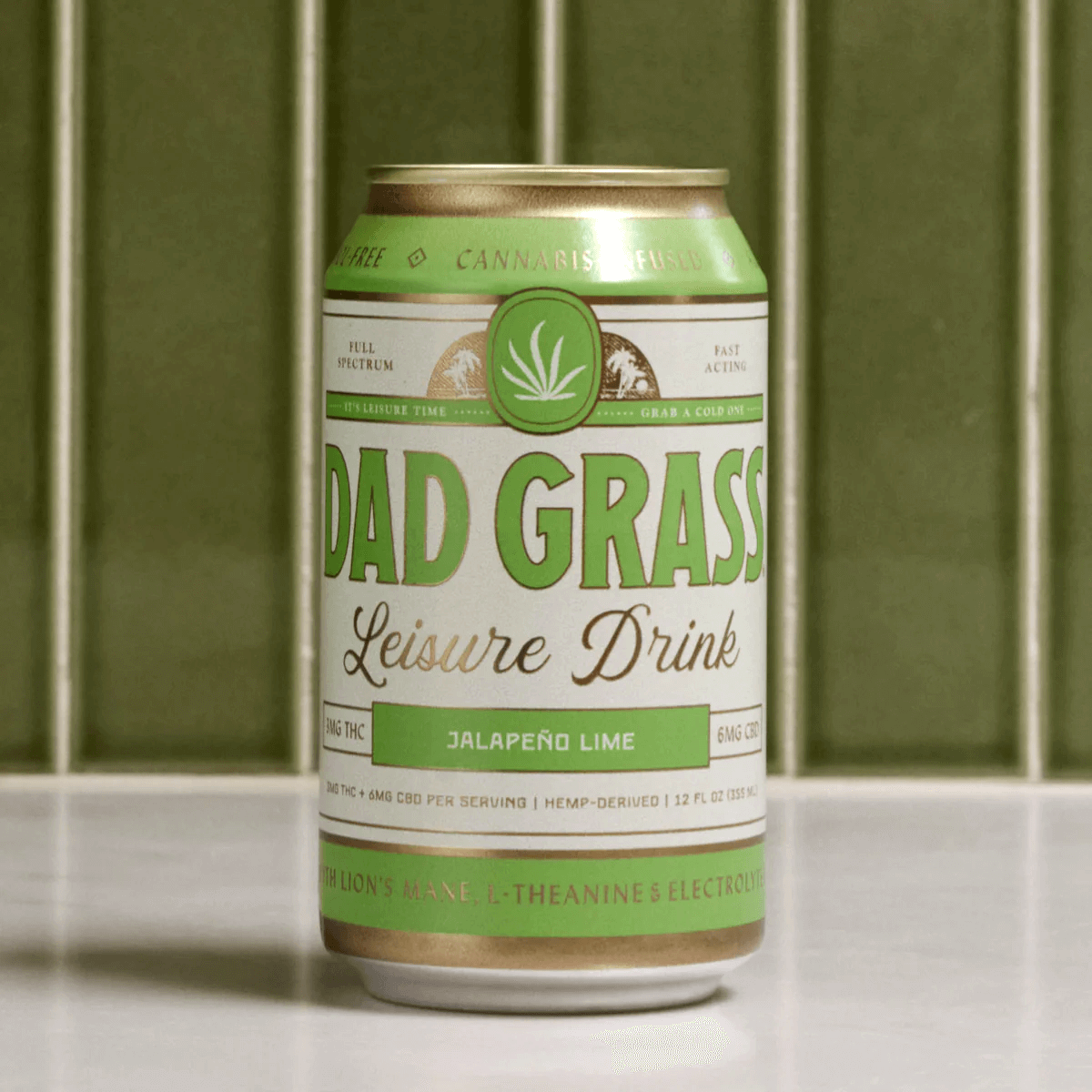 Dad Grass THC Drink - Jalapeño Lime