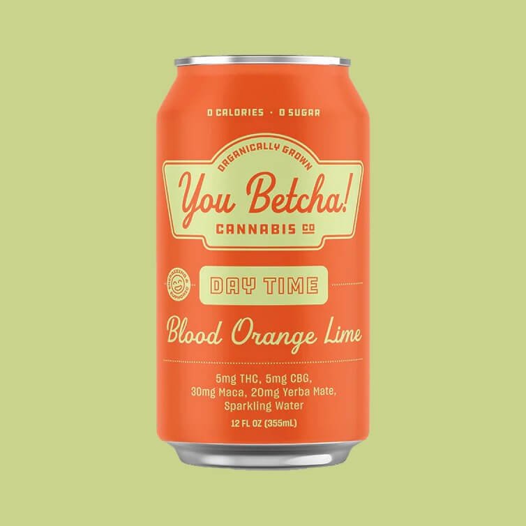 Day Time Seltzer – 4 pack THC, CBG, Maca and Yerba Mate