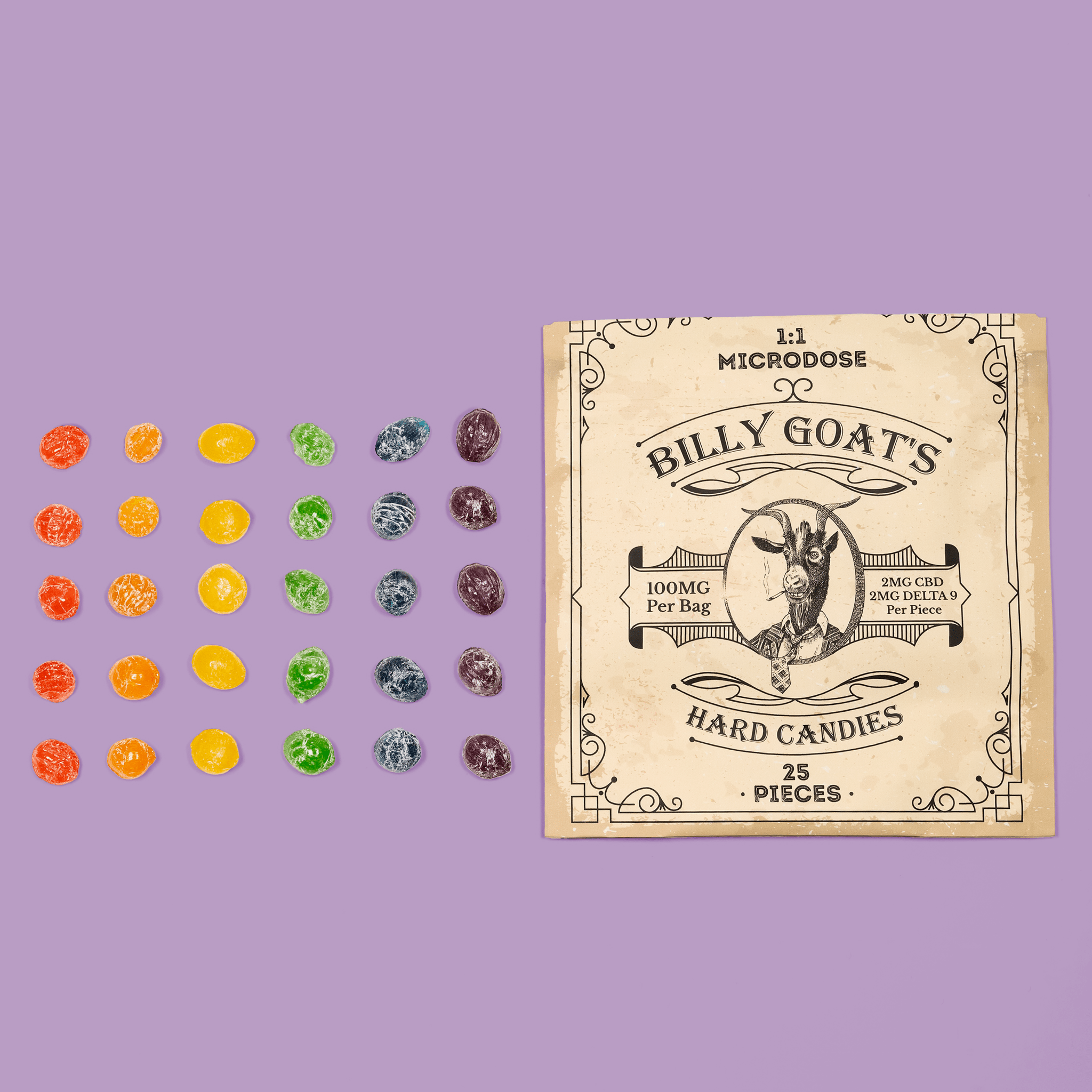 Delta 9 Hard Candy Microdose