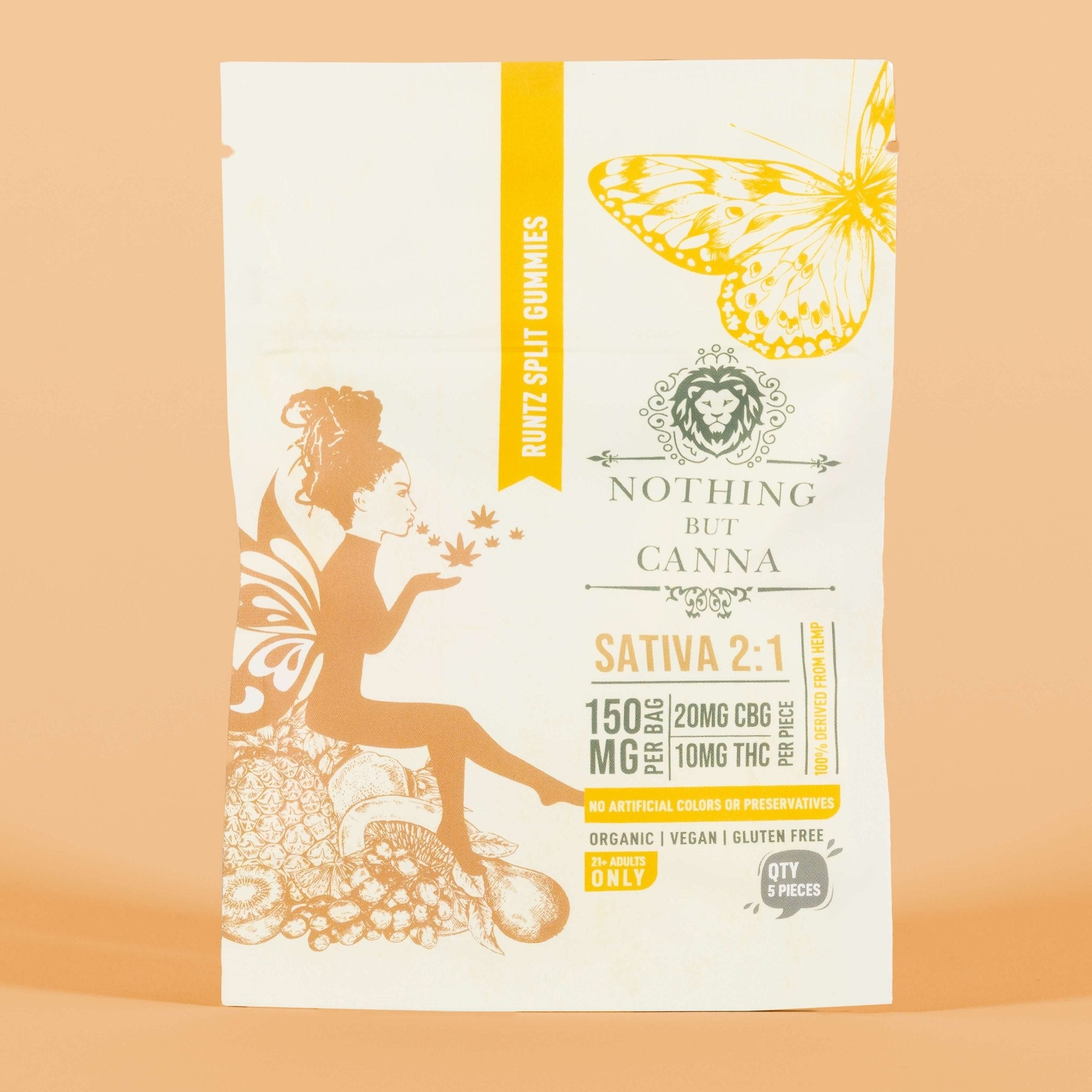 Delta 9 THC+CBG Gummies - Runtz - Sativa | Nothing But Hemp