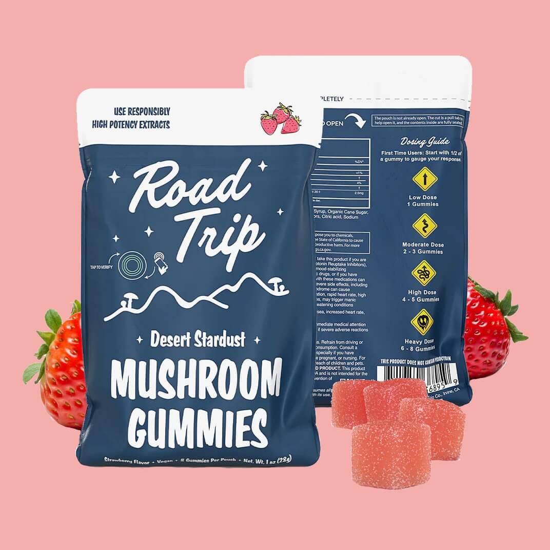 Desert Stardust Magic Mushroom Gummies - Strawberry