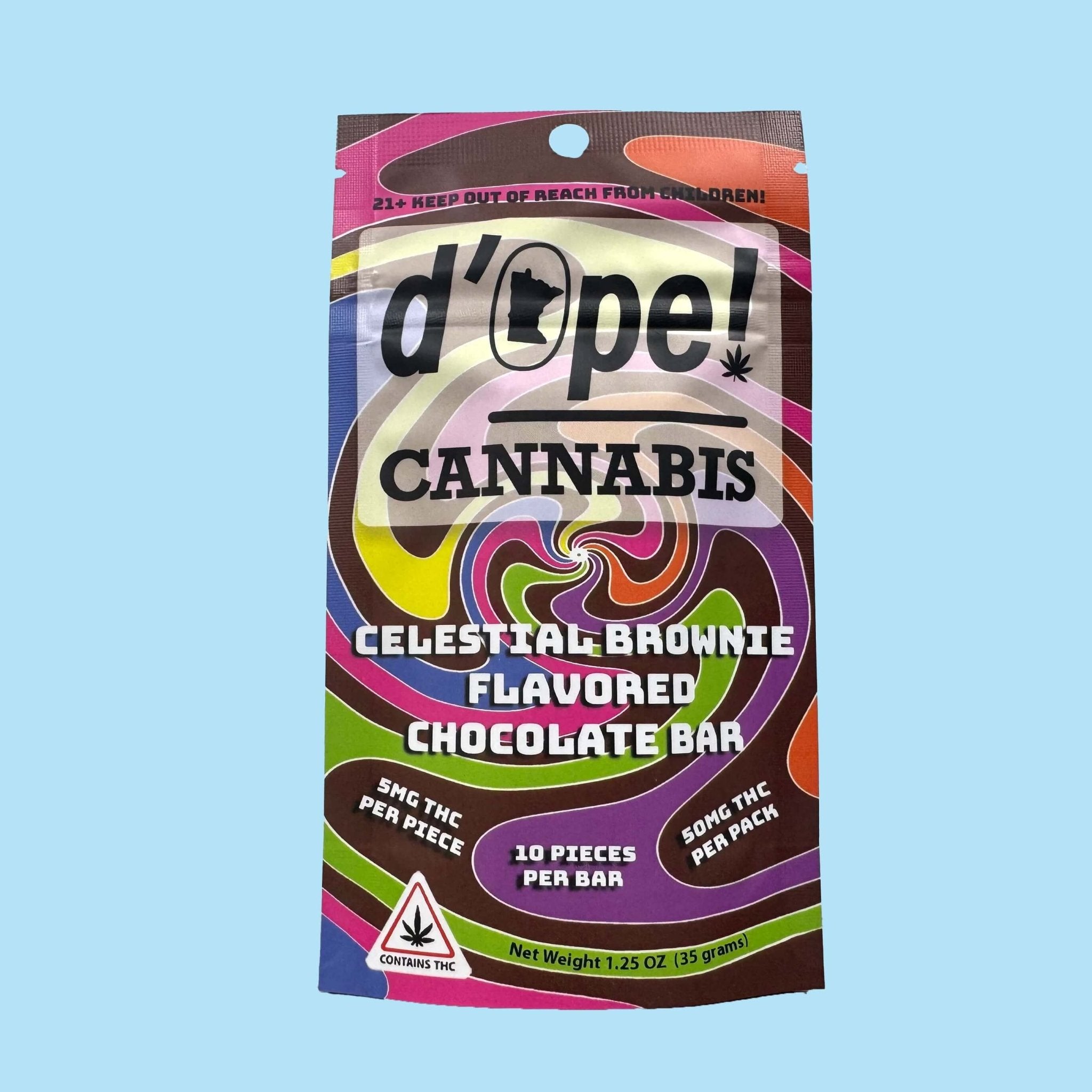 d’ope! Celestial Brownie Cannabis Chocolate Bar