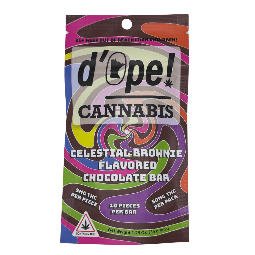 d’ope! Celestial Brownie Cannabis Chocolate Bar