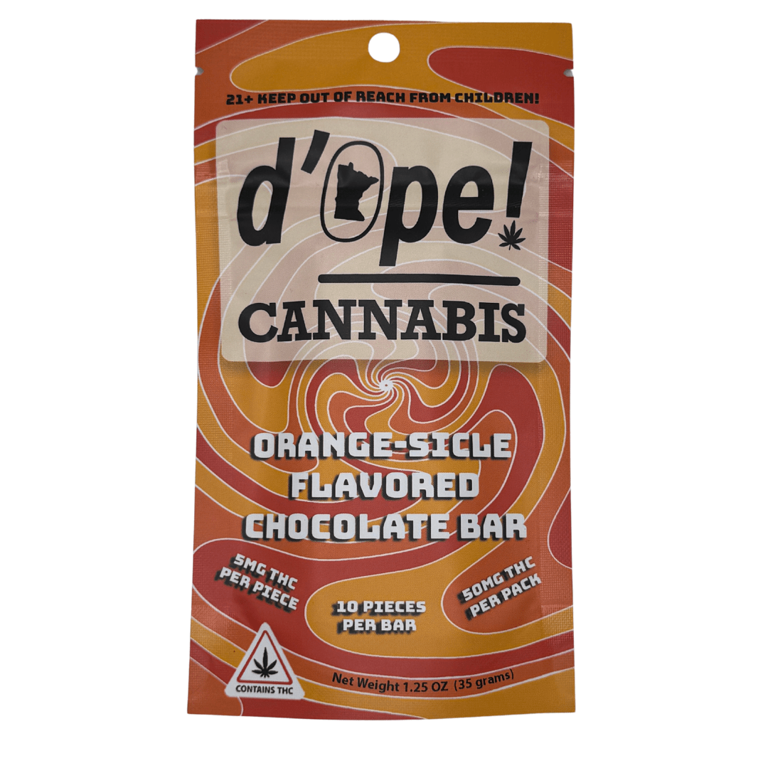 d’ope! Orange-Sicle Cannabis Chocolate Bar