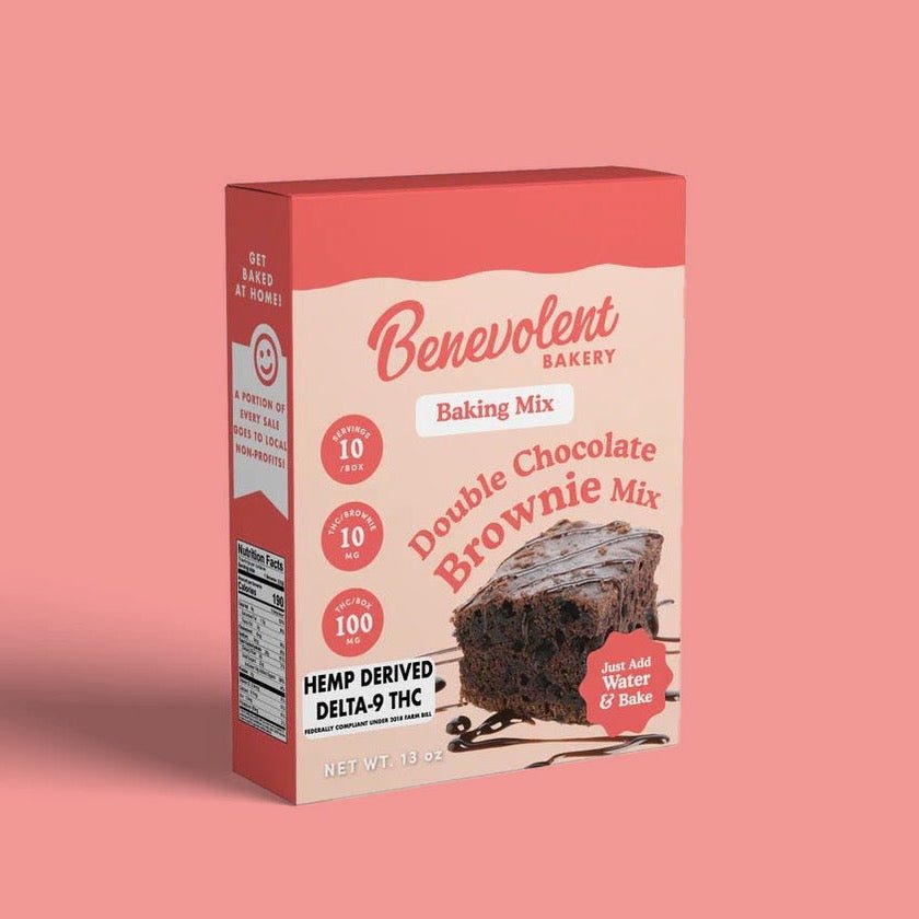 Double Chocolate THC Brownie Mix | 100mg THC