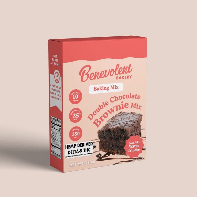 Double Chocolate THC Brownie Mix | 250mg THC