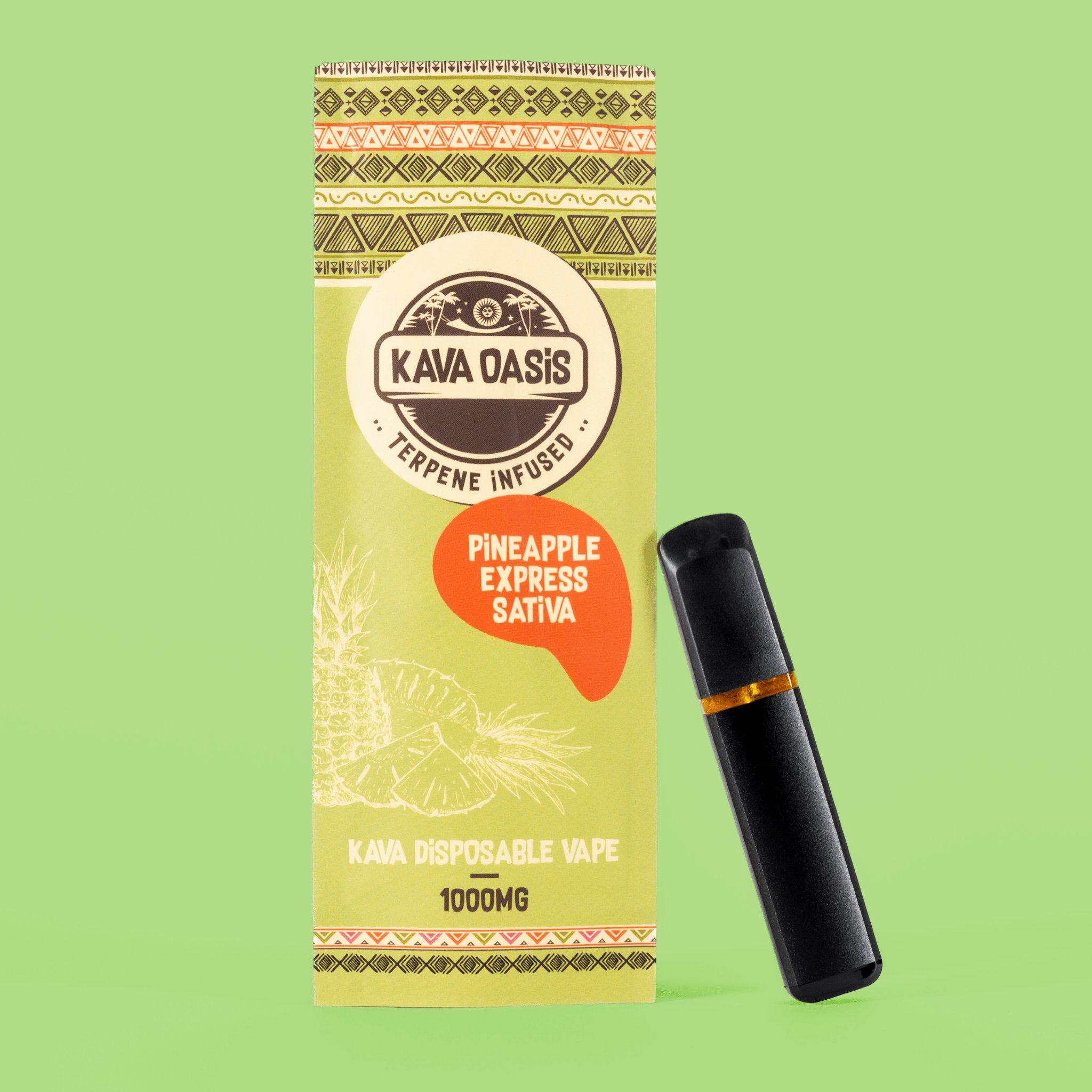 Elevate Your Day: Kava Vape 1000mg with Pineapple Express Sativa Terpenes