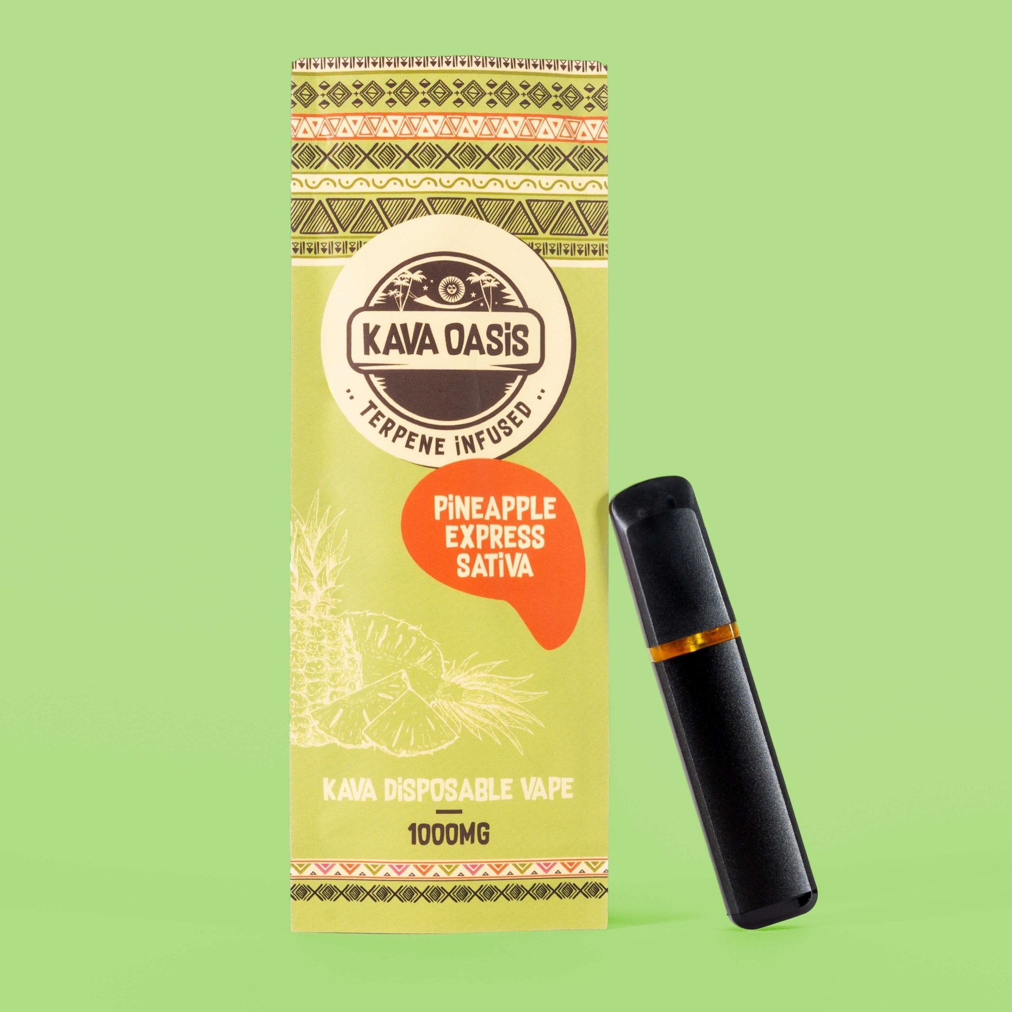 Elevate Your Day: Kava Vape 1000mg with Pineapple Express Sativa Terpenes
