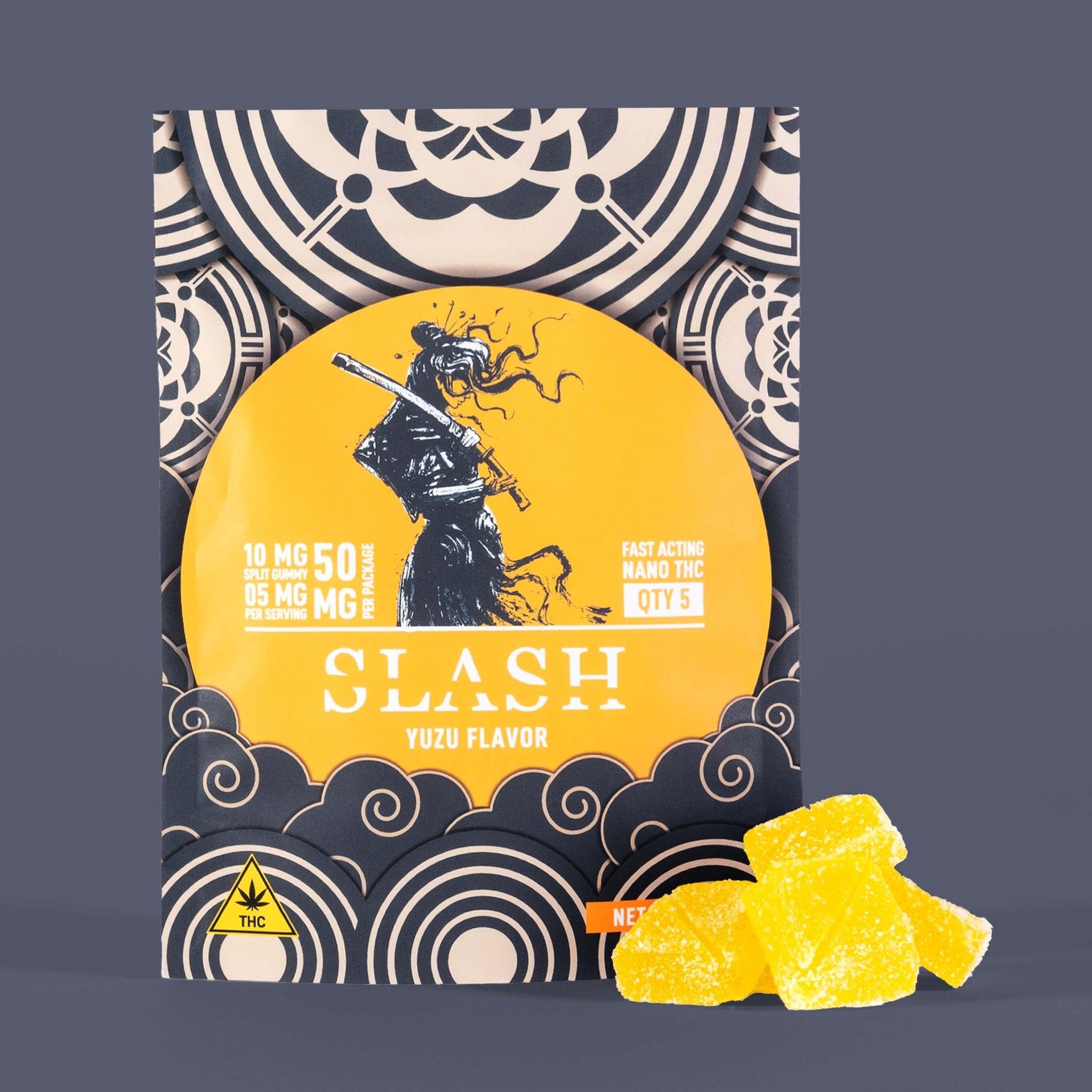 Fast Acting THC Gummies - Yuzu - Slash